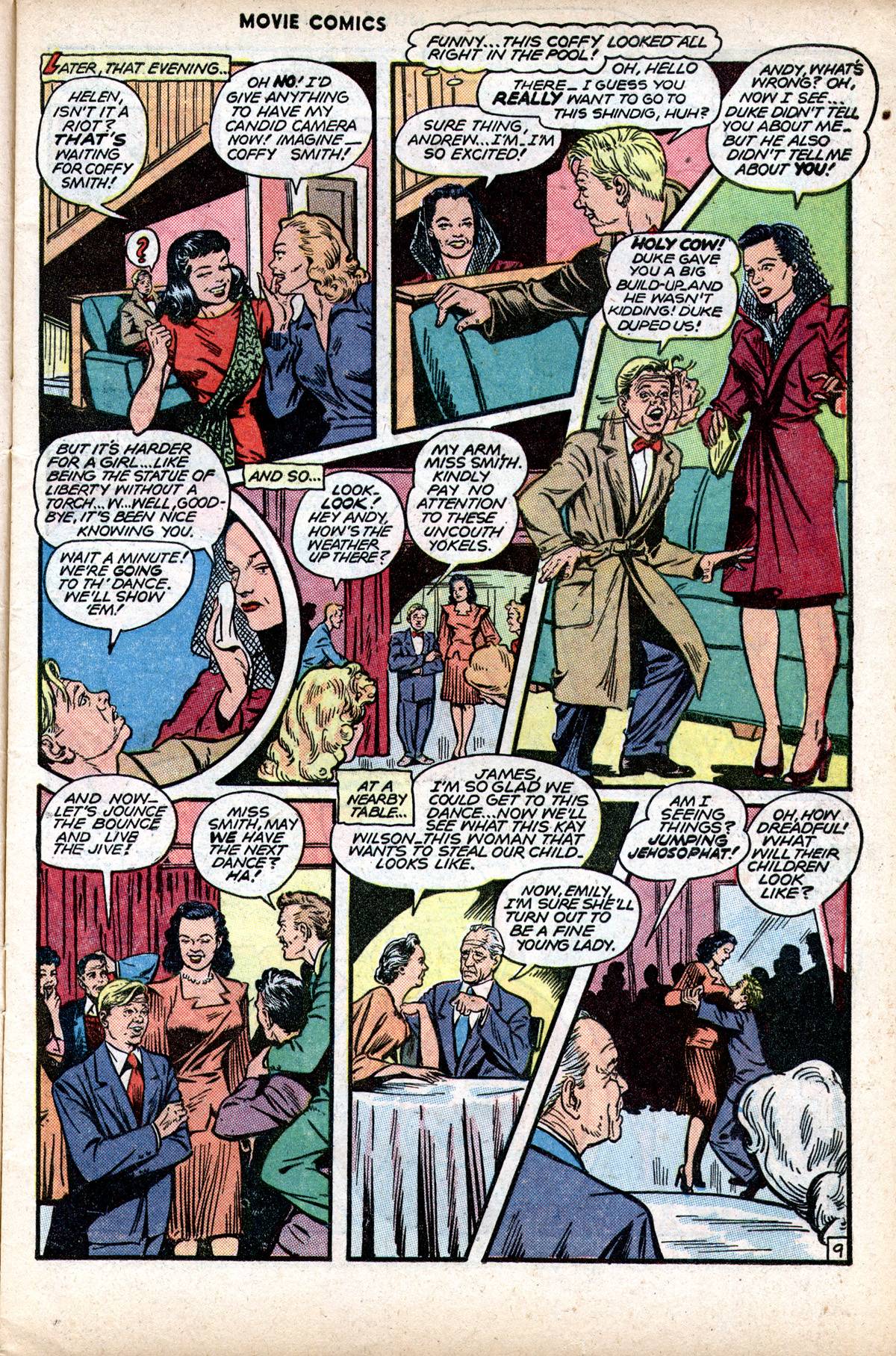 Read online Movie Comics (1946) comic -  Issue #3 - 11