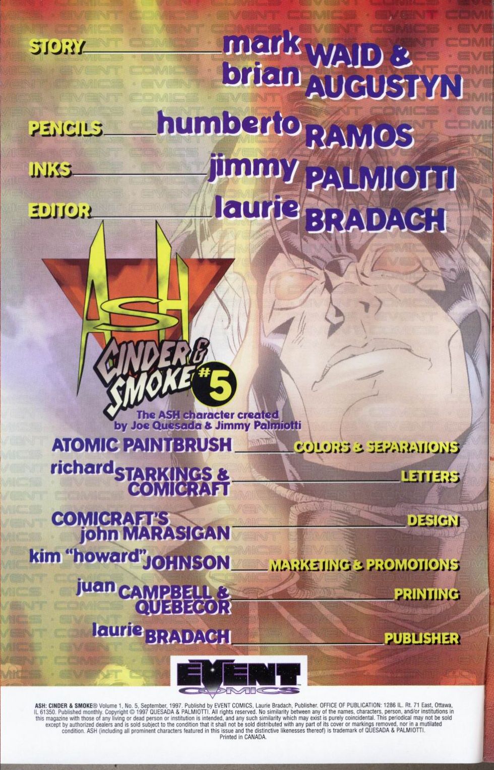 Read online Ash: Cinder & Smoke comic -  Issue #5 - 2