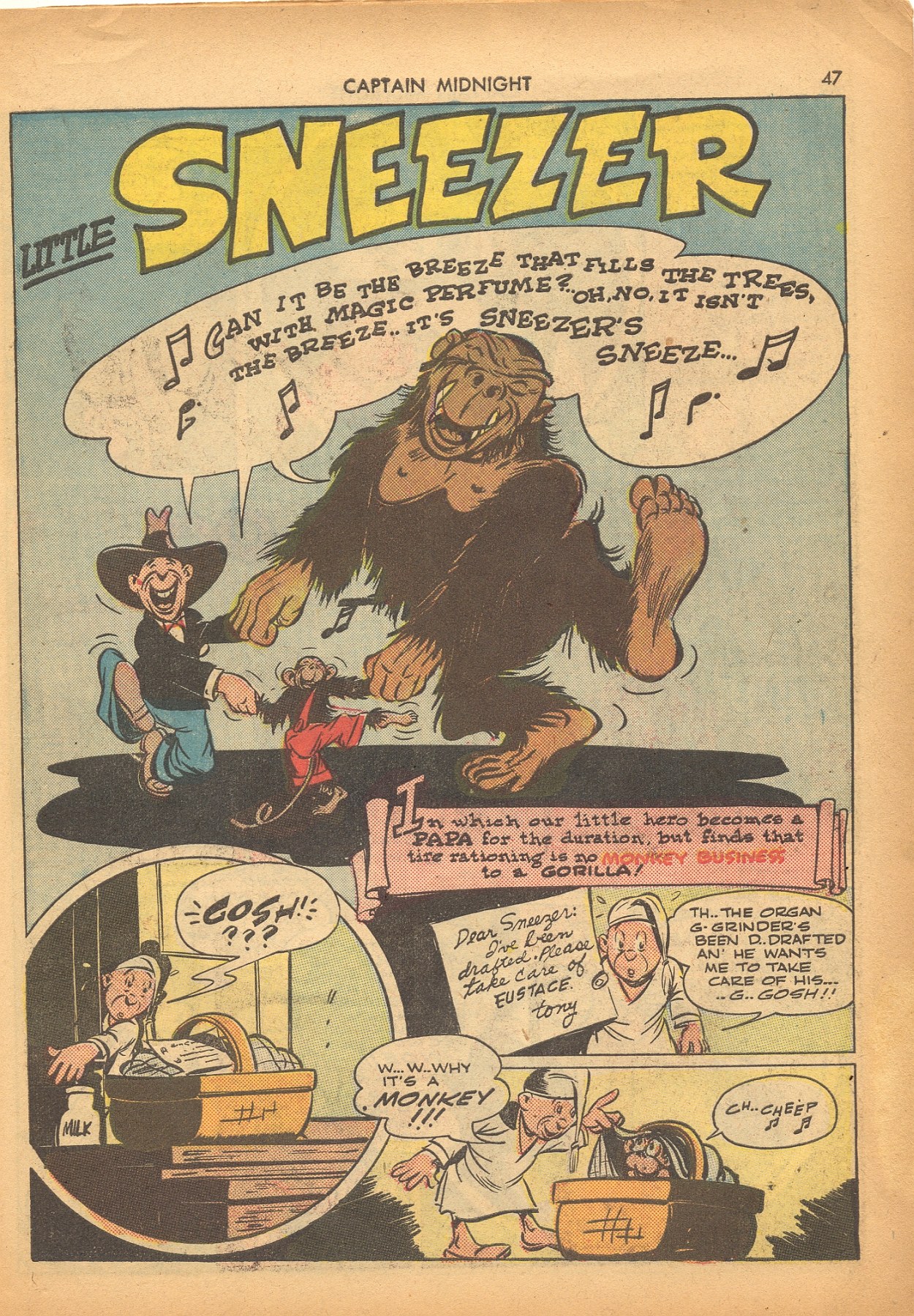 Read online Captain Midnight (1942) comic -  Issue #4 - 48
