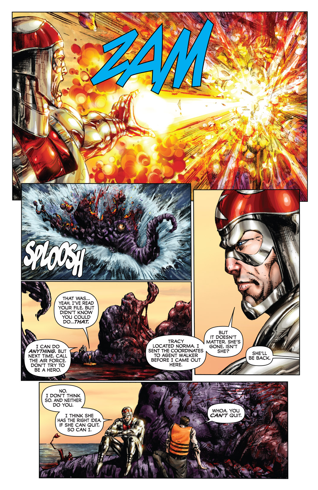 Read online Kirby: Genesis - Silver Star comic -  Issue #1 - 23
