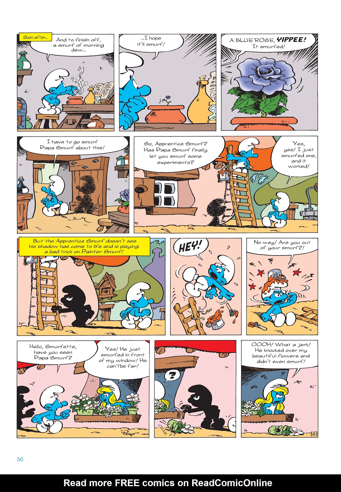 Read online The Smurfs comic -  Issue #22 - 51