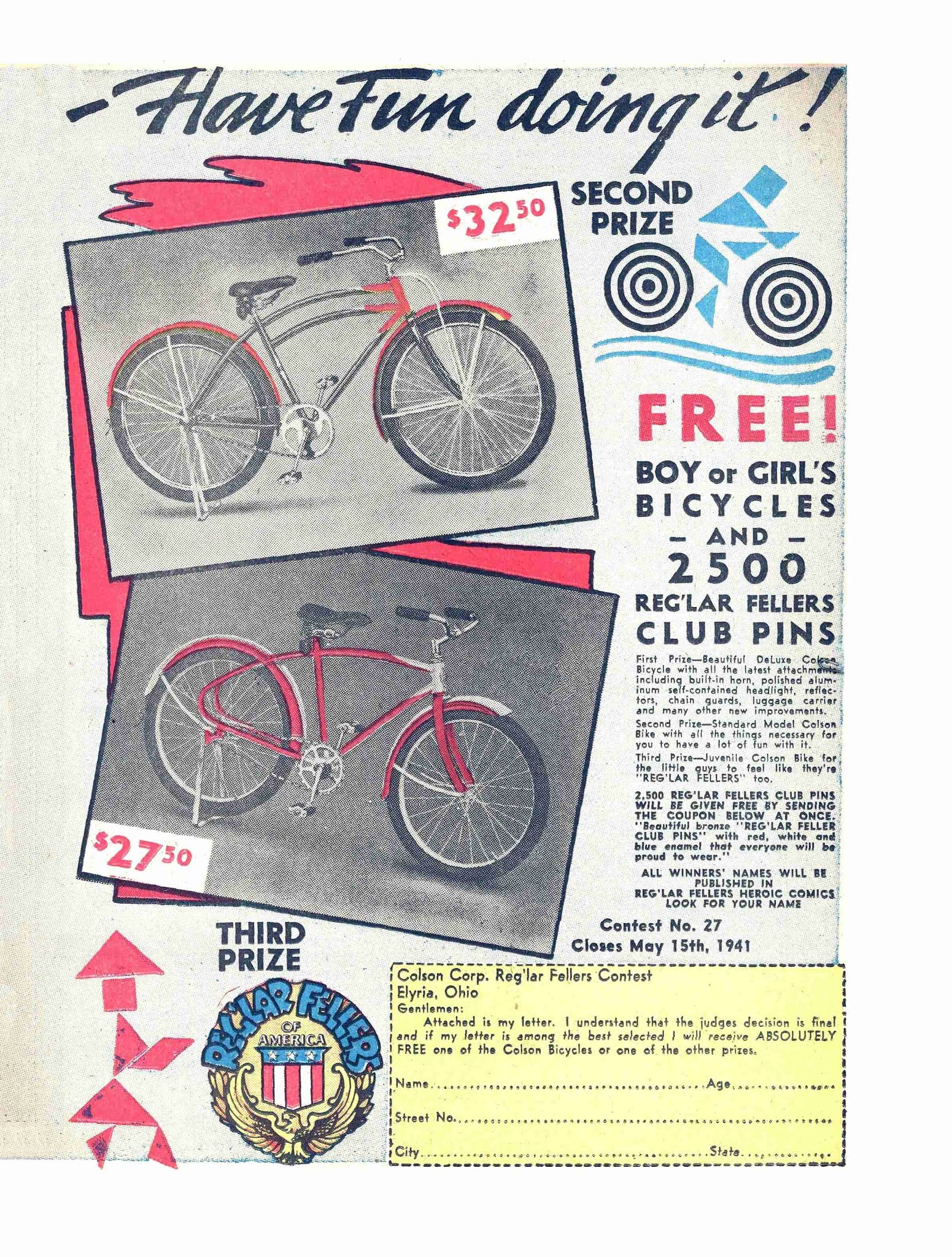 Read online Reg'lar Fellers Heroic Comics comic -  Issue #6 - 35