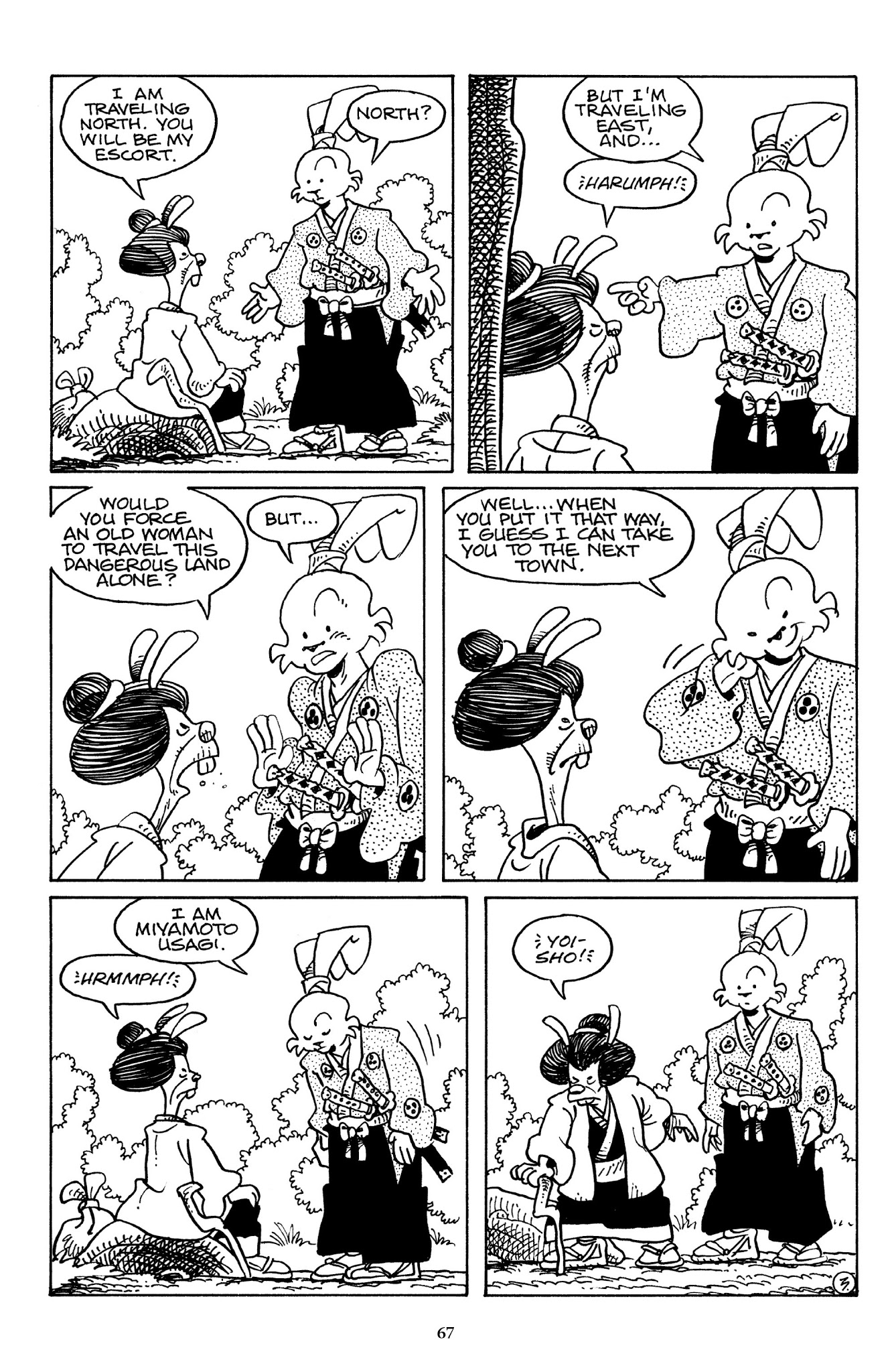 Read online The Usagi Yojimbo Saga comic -  Issue # TPB 5 - 64
