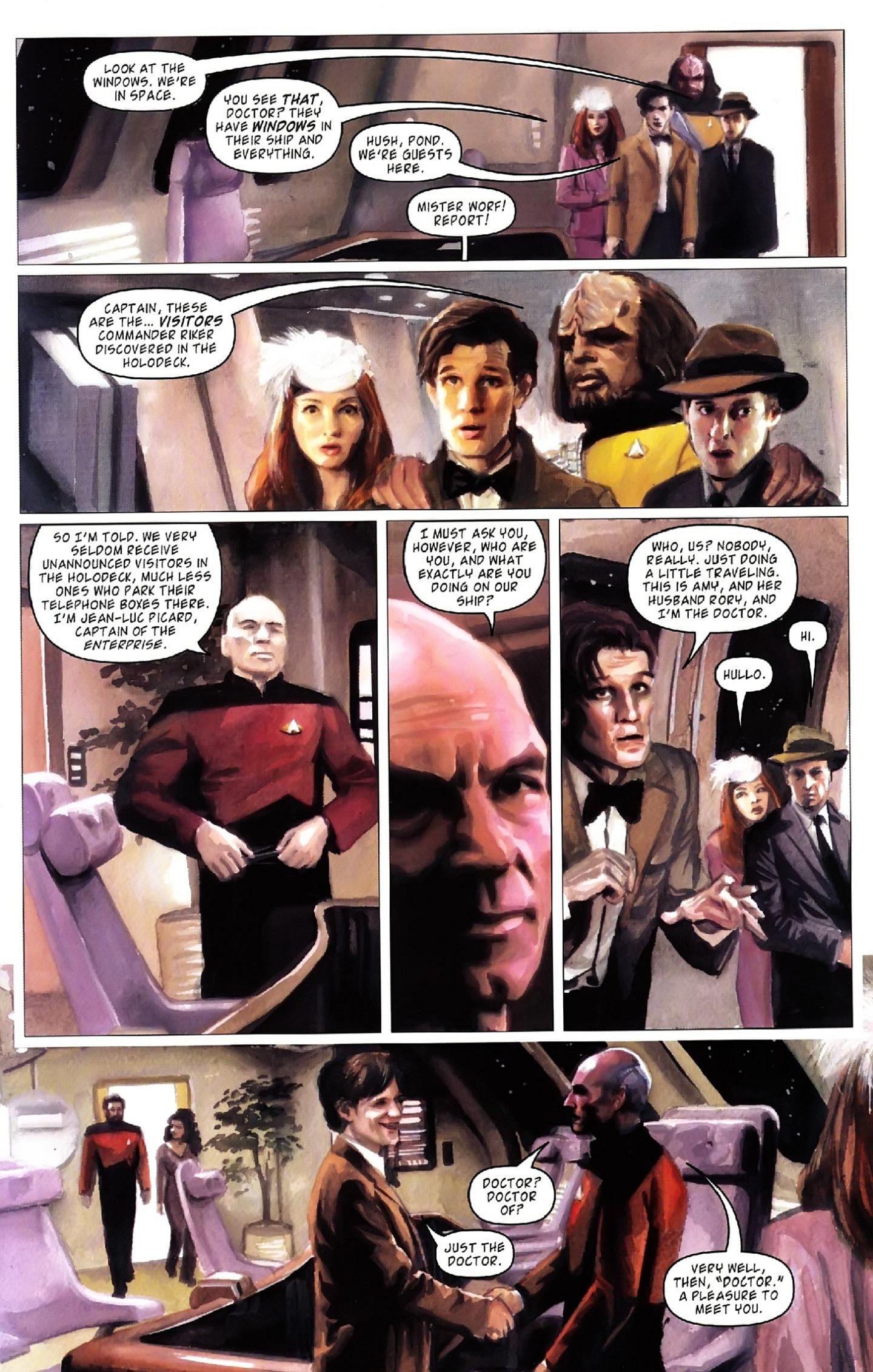 Read online Star Trek: The Next Generation/Doctor Who: Assimilation² comic -  Issue #2 - 21