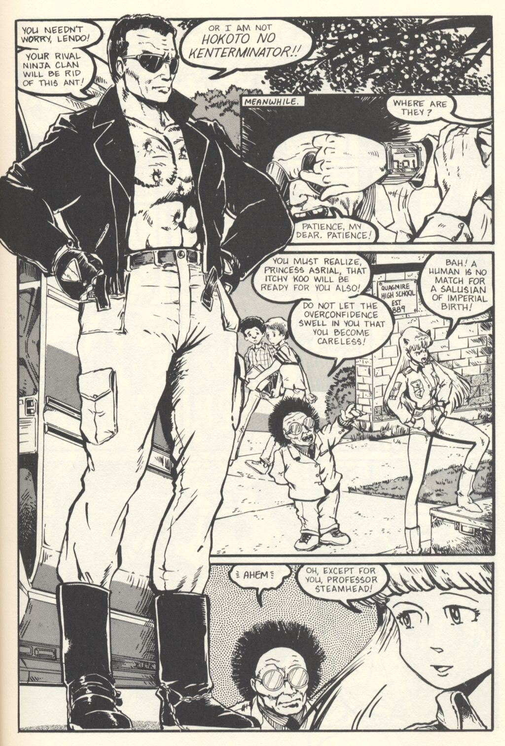 Read online Ninja High School (1988) comic -  Issue # TPB - 41