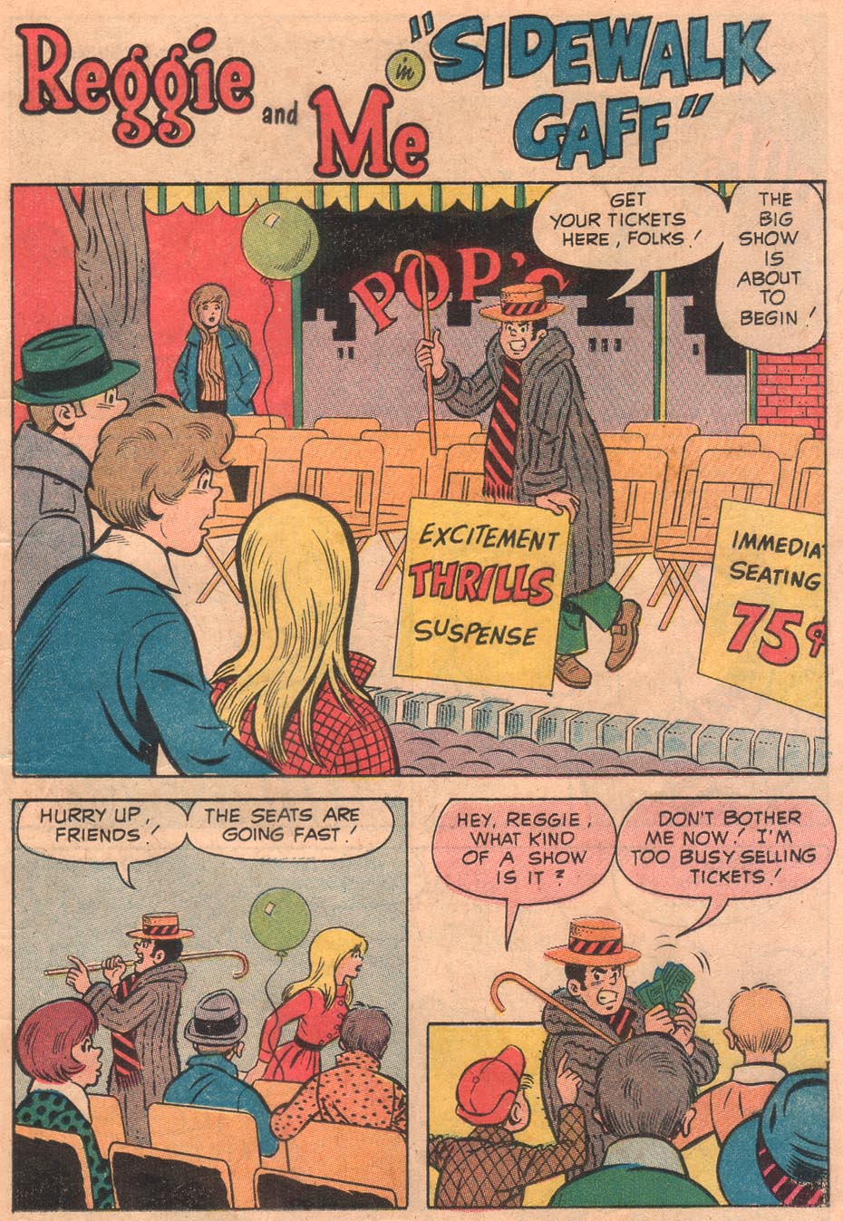 Read online Reggie and Me (1966) comic -  Issue #53 - 29