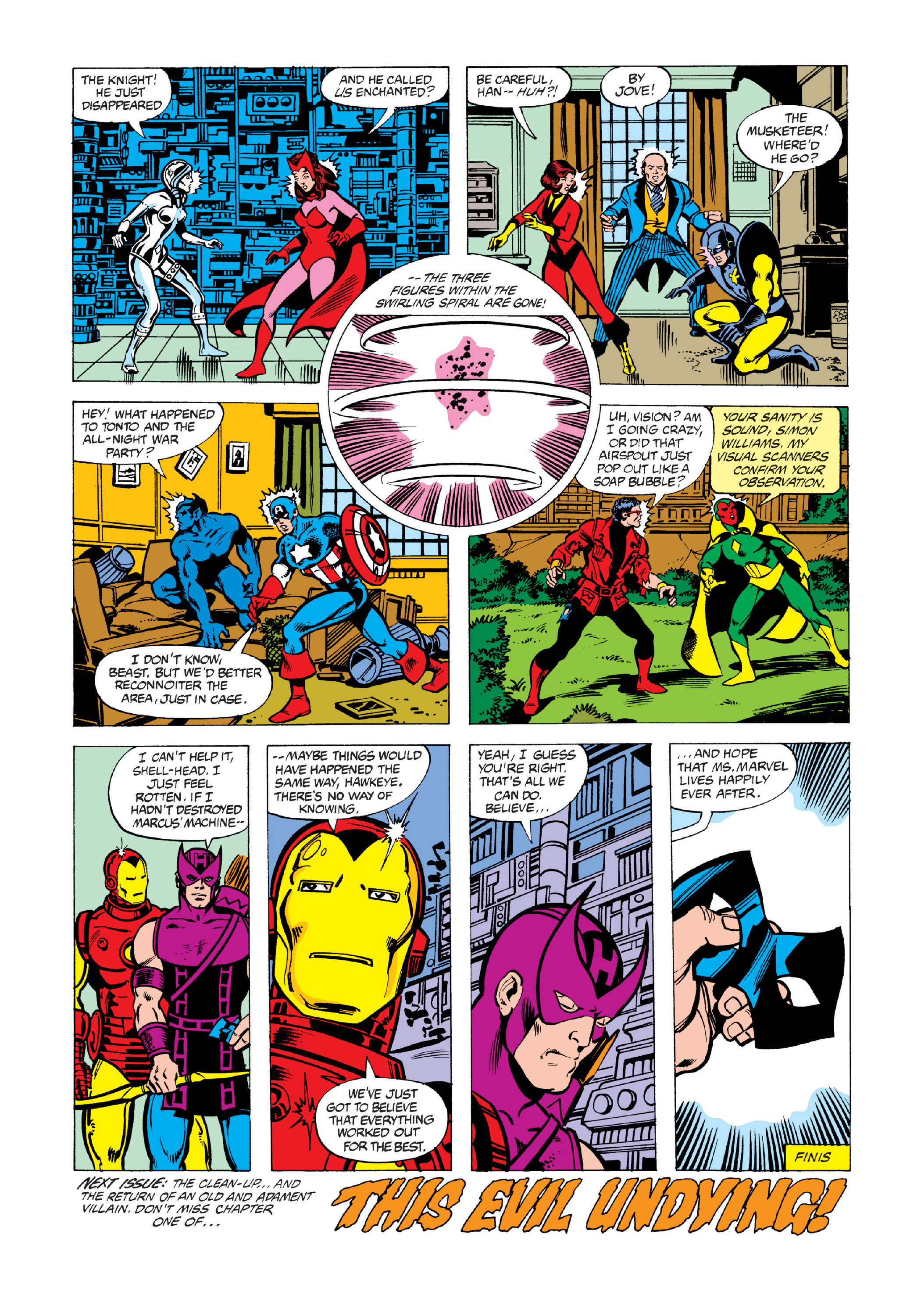 Read online Marvel Masterworks: The Avengers comic -  Issue # TPB 19 (Part 3) - 45