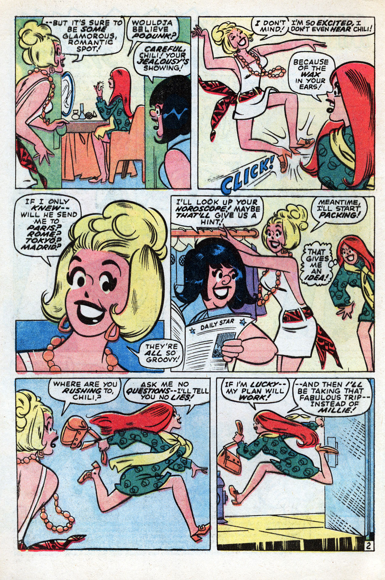 Read online Millie the Model comic -  Issue #205 - 4
