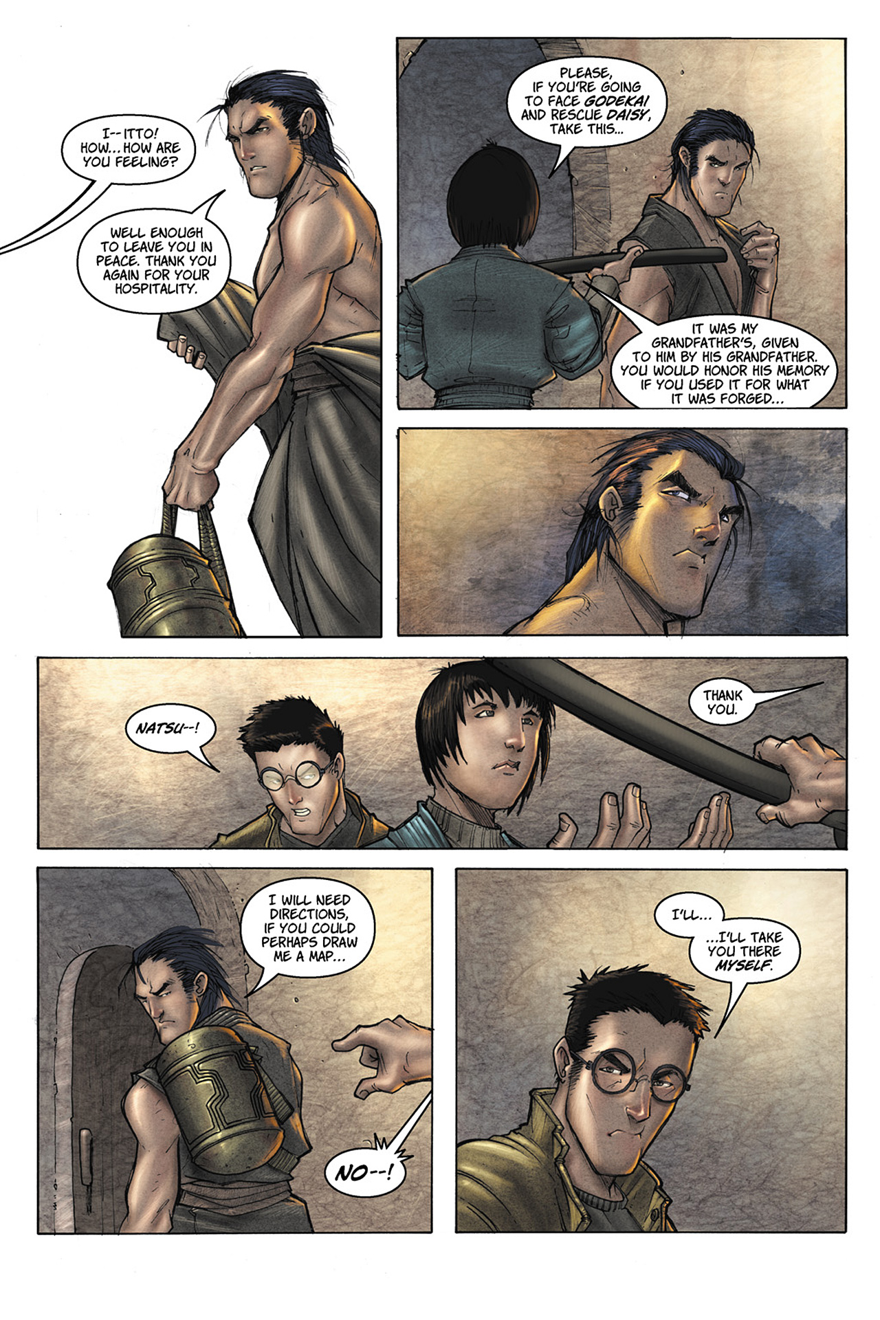 Read online Lone Wolf 2100 comic -  Issue # TPB 1 - 61