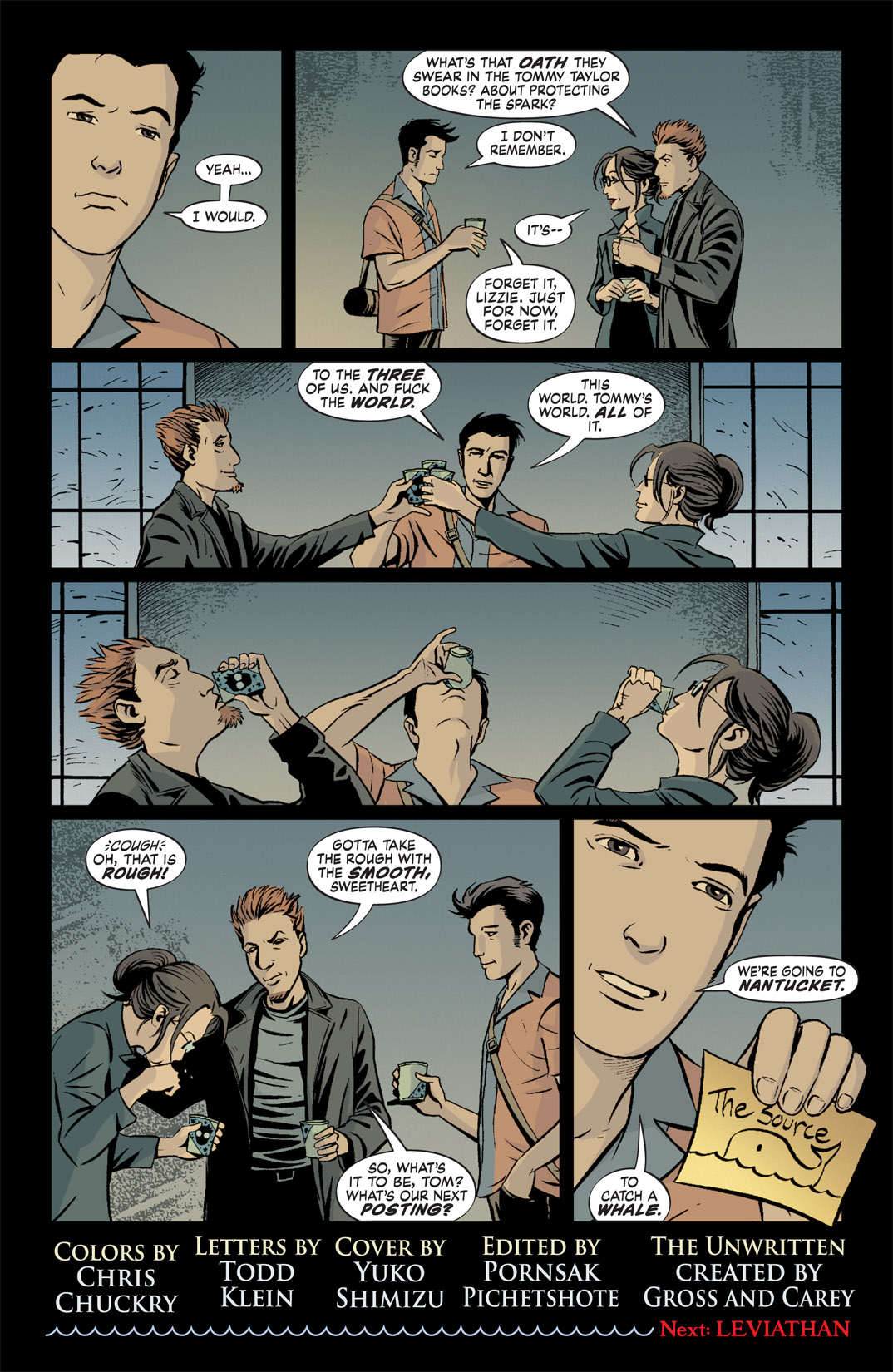 Read online The Unwritten comic -  Issue #18 - 24