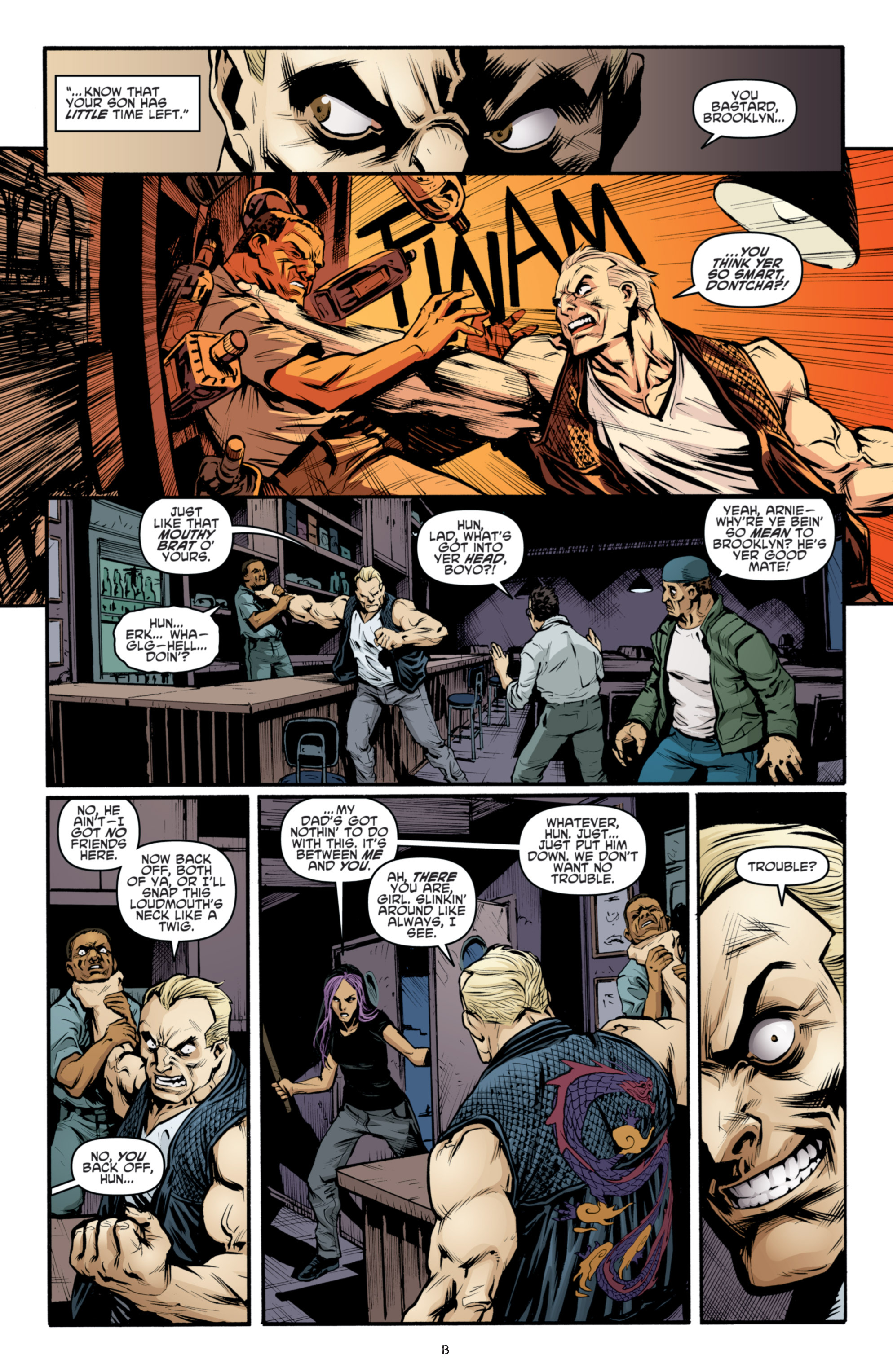 Read online Teenage Mutant Ninja Turtles (2011) comic -  Issue #33 - 19