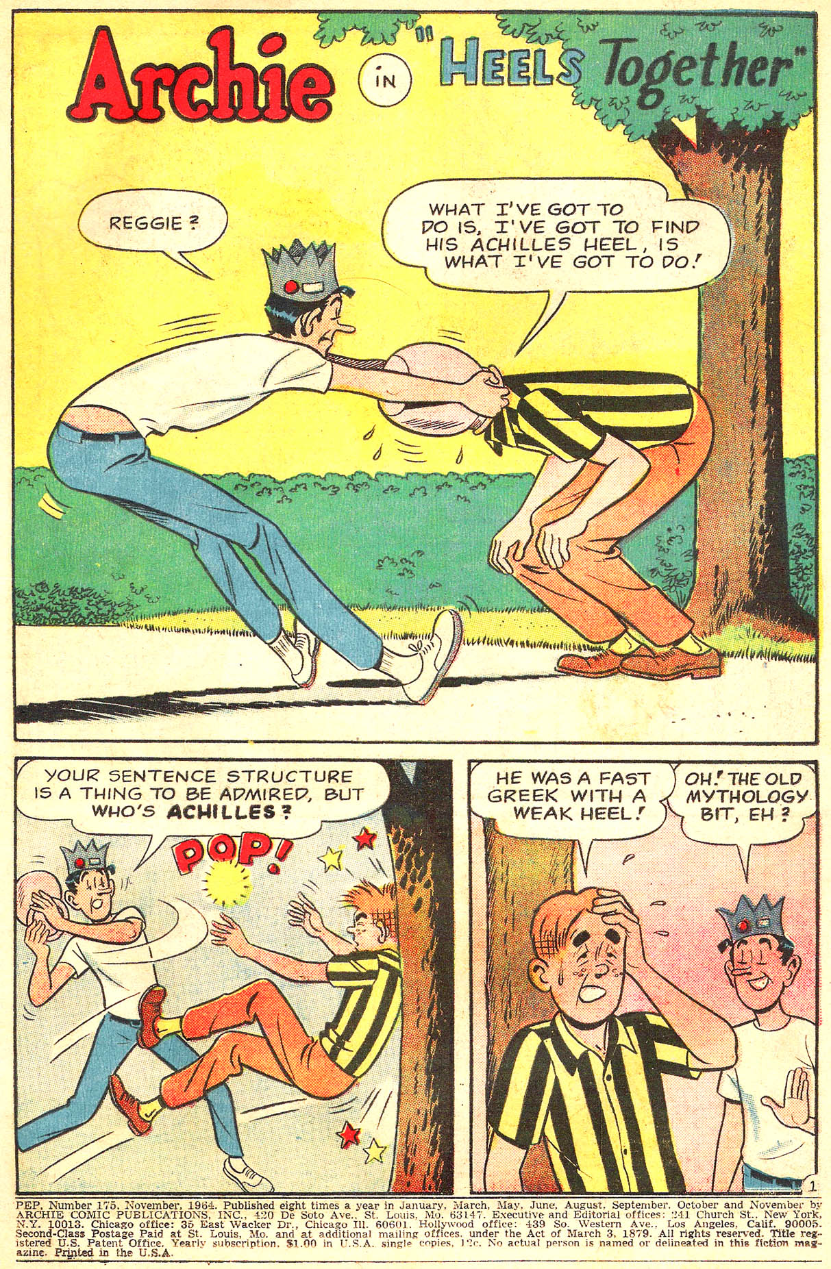 Read online Pep Comics comic -  Issue #175 - 3