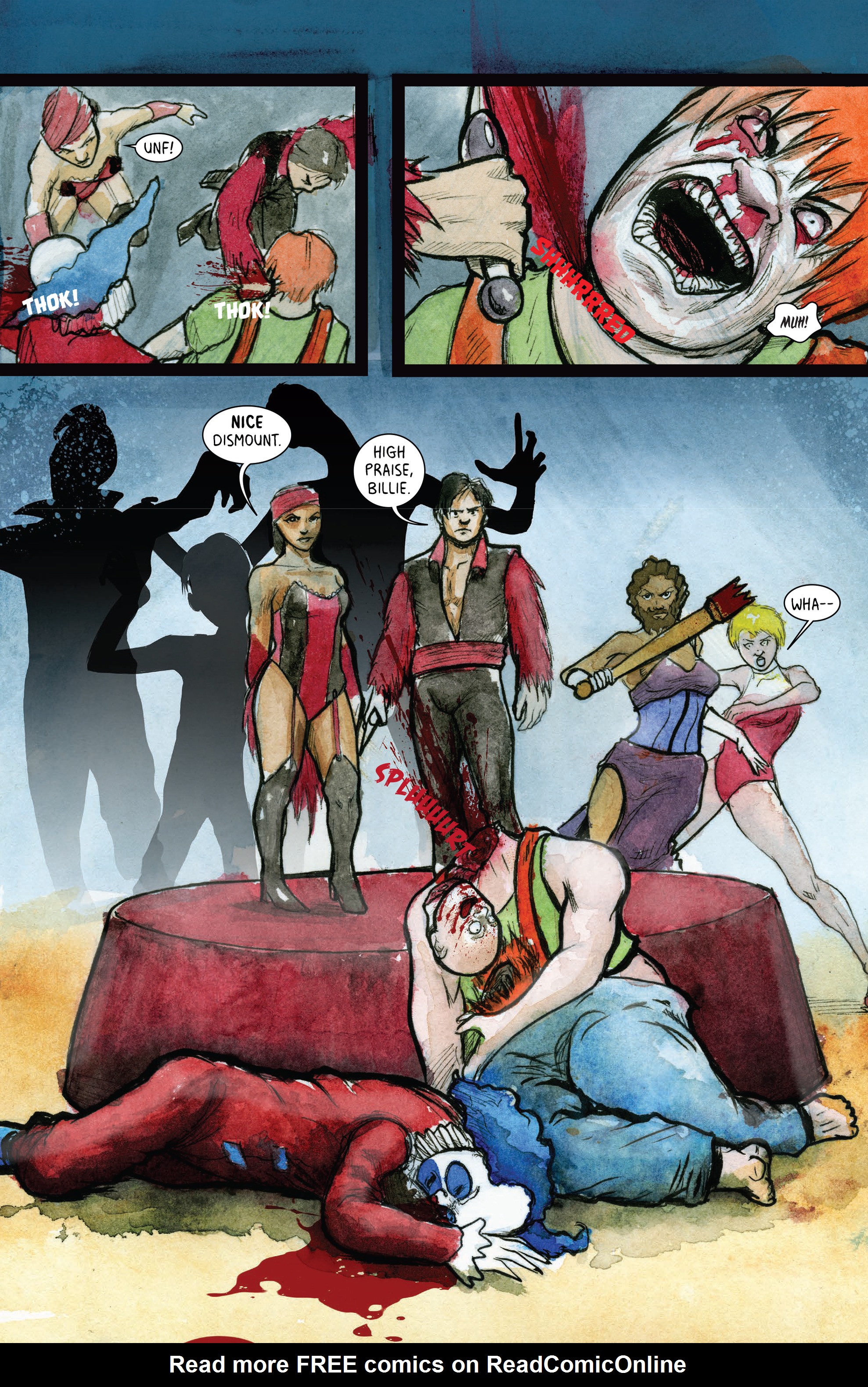 Read online Made Up: Zombie Clown Circus comic -  Issue # Full - 31