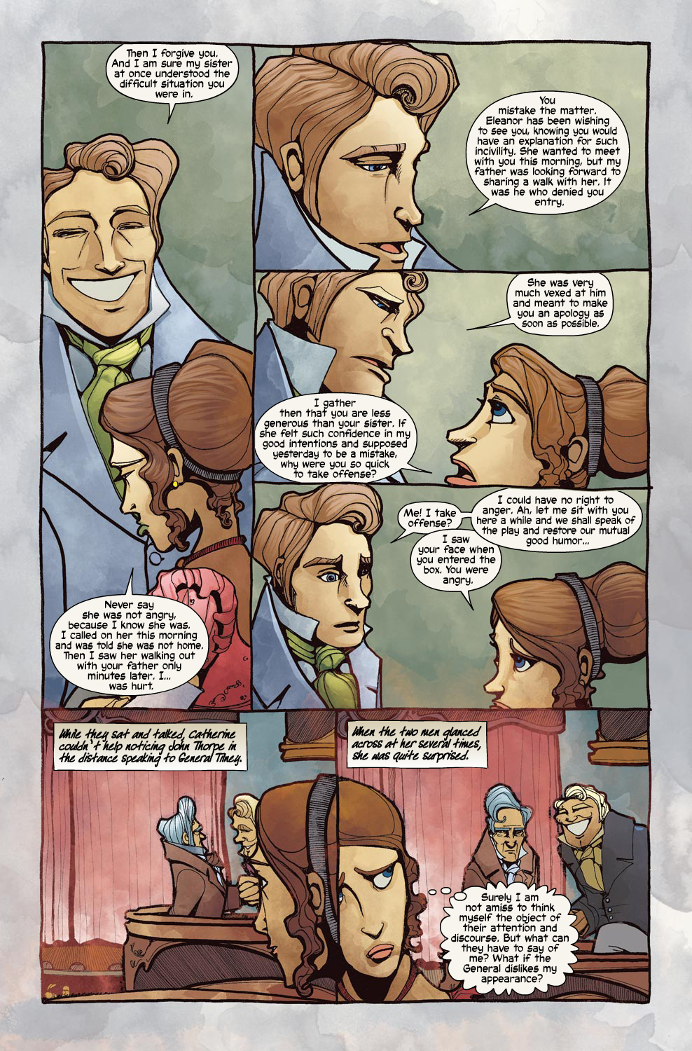 Read online Northanger Abbey comic -  Issue #3 - 4