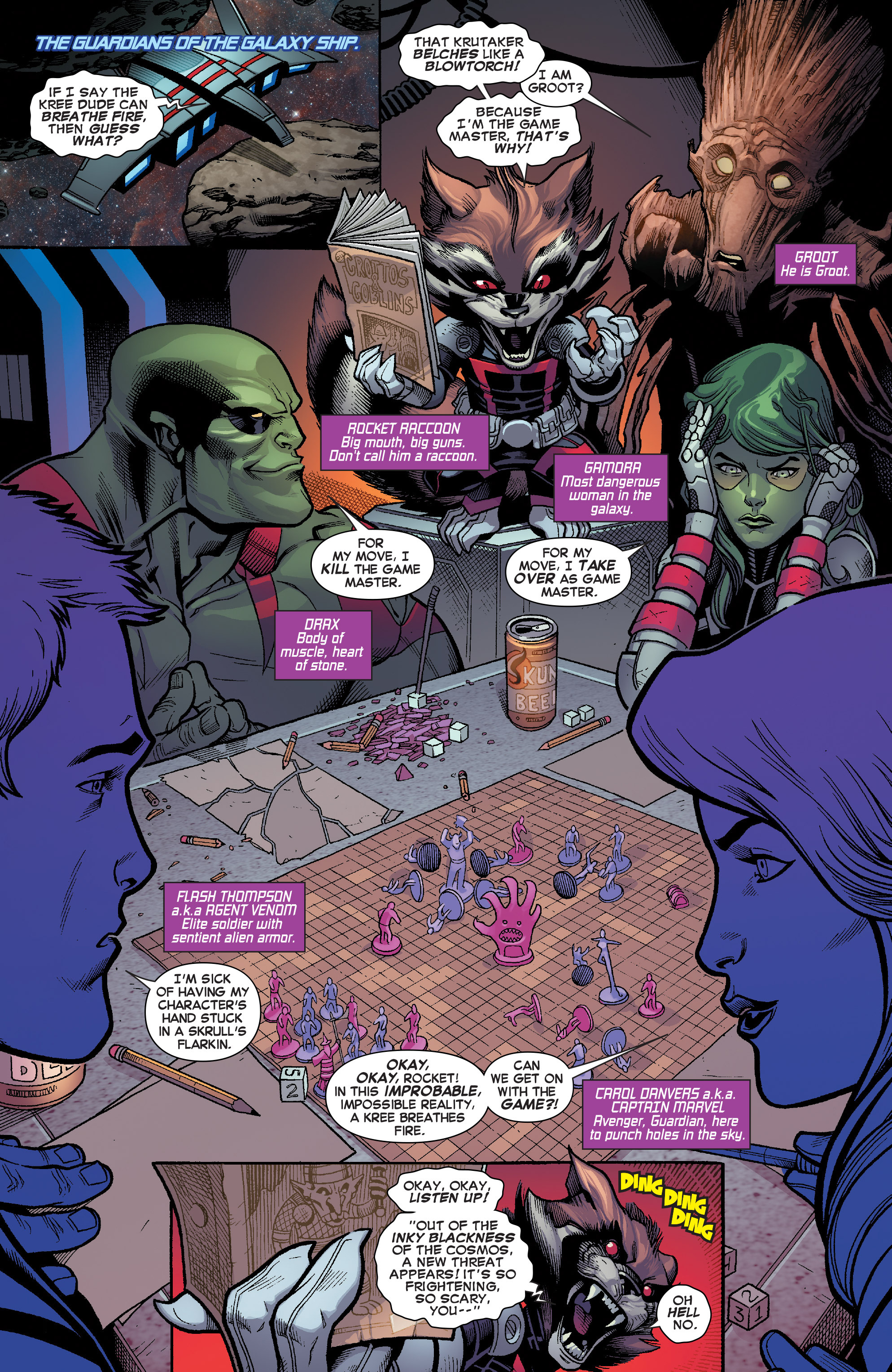 Read online Guardians of the Galaxy and X-Men: The Black Vortex Alpha comic -  Issue # Full - 11