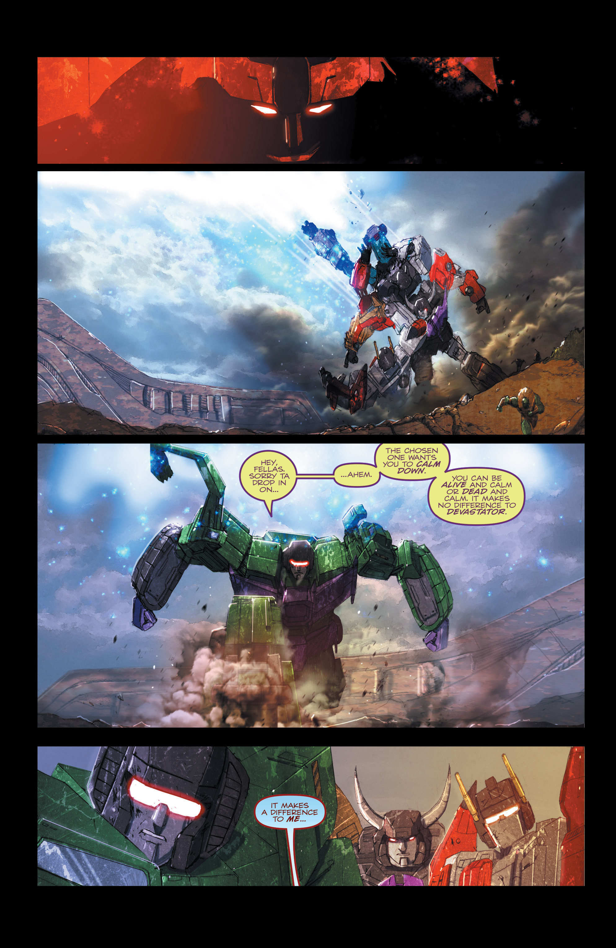 Read online Transformers: Combiner Wars comic -  Issue # TPB - 122