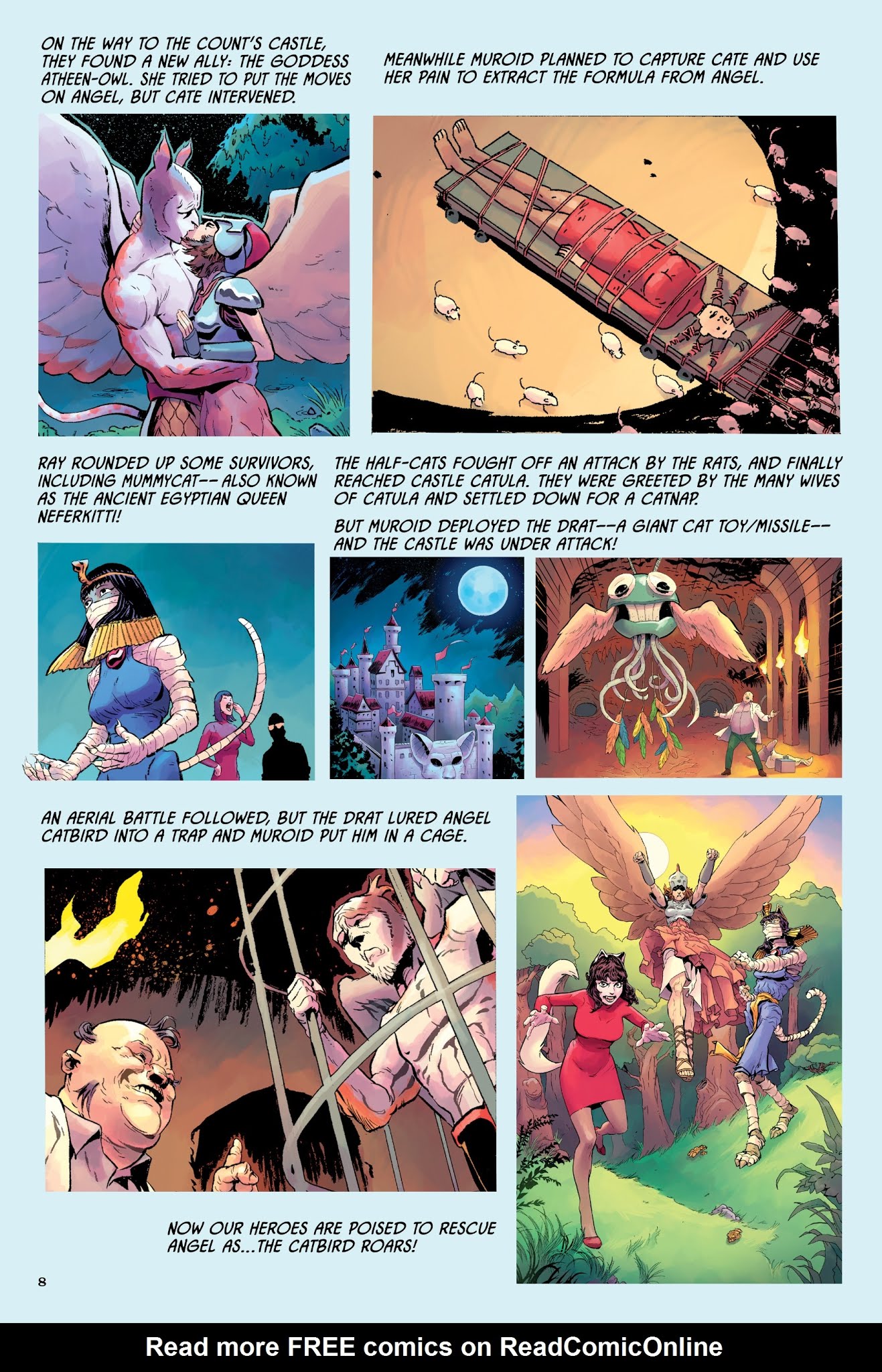 Read online Angel Catbird comic -  Issue # TPB 3 - 8
