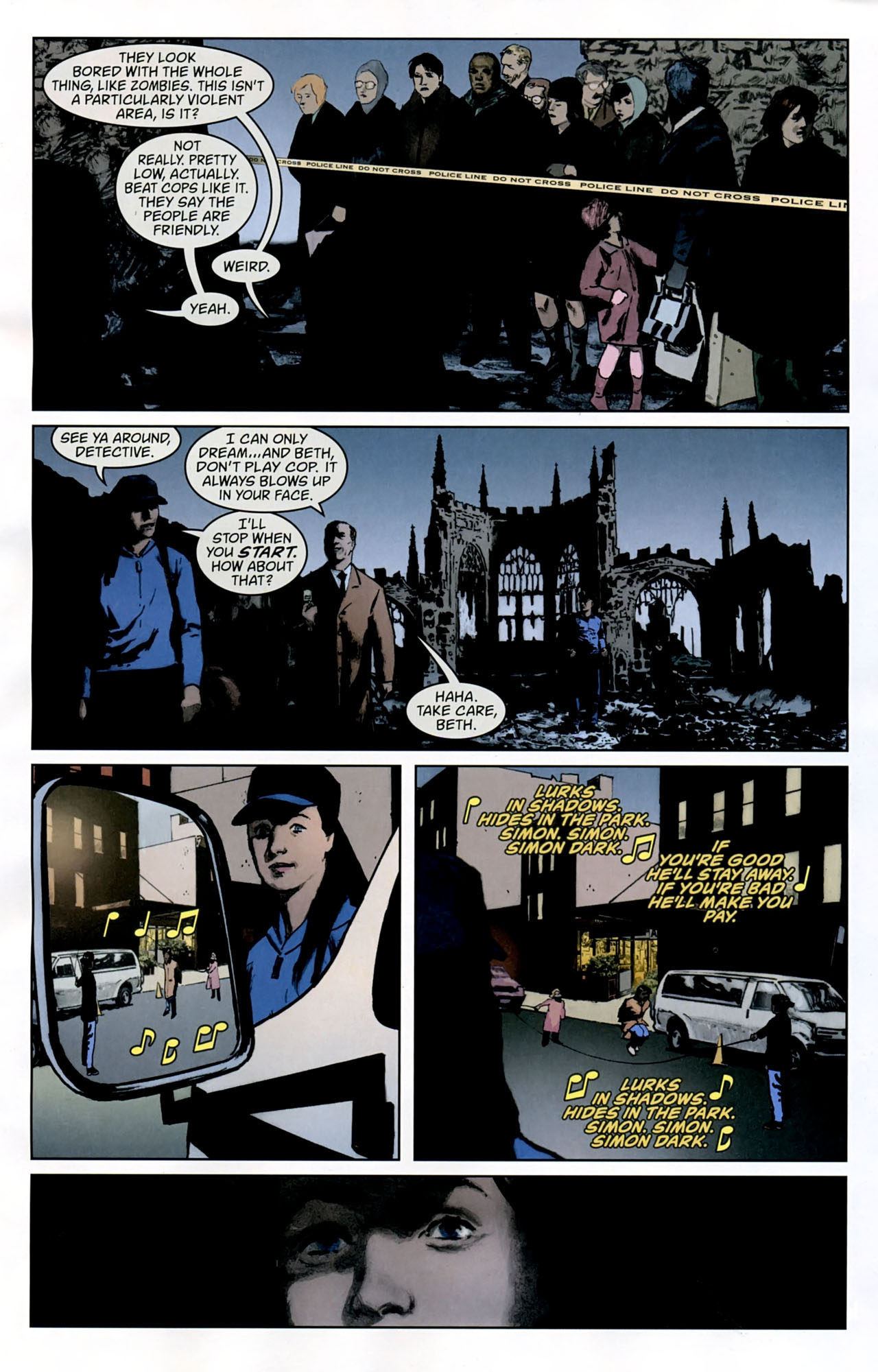 Read online Simon Dark comic -  Issue #1 - 12