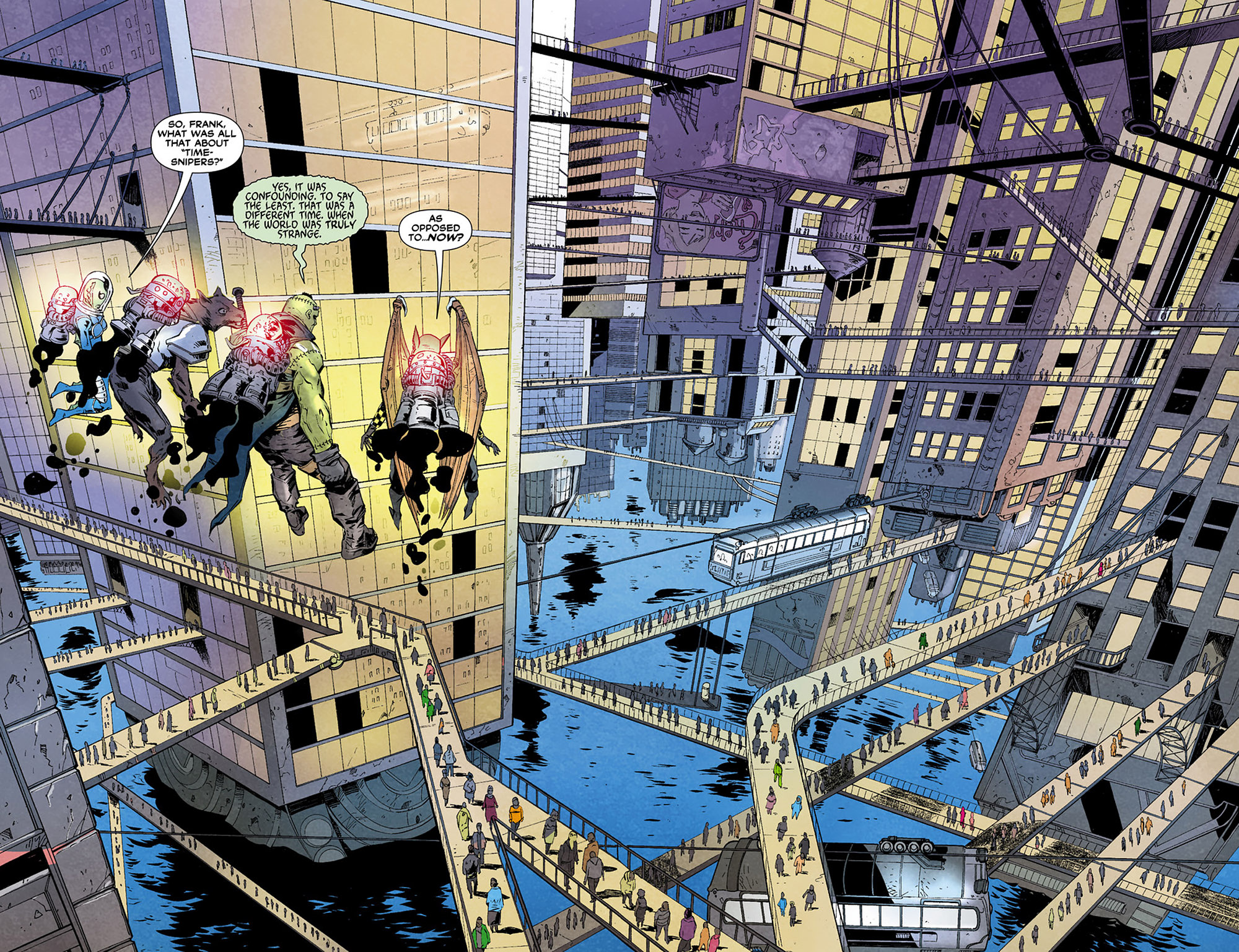 Read online Frankenstein, Agent of S.H.A.D.E. comic -  Issue #10 - 9