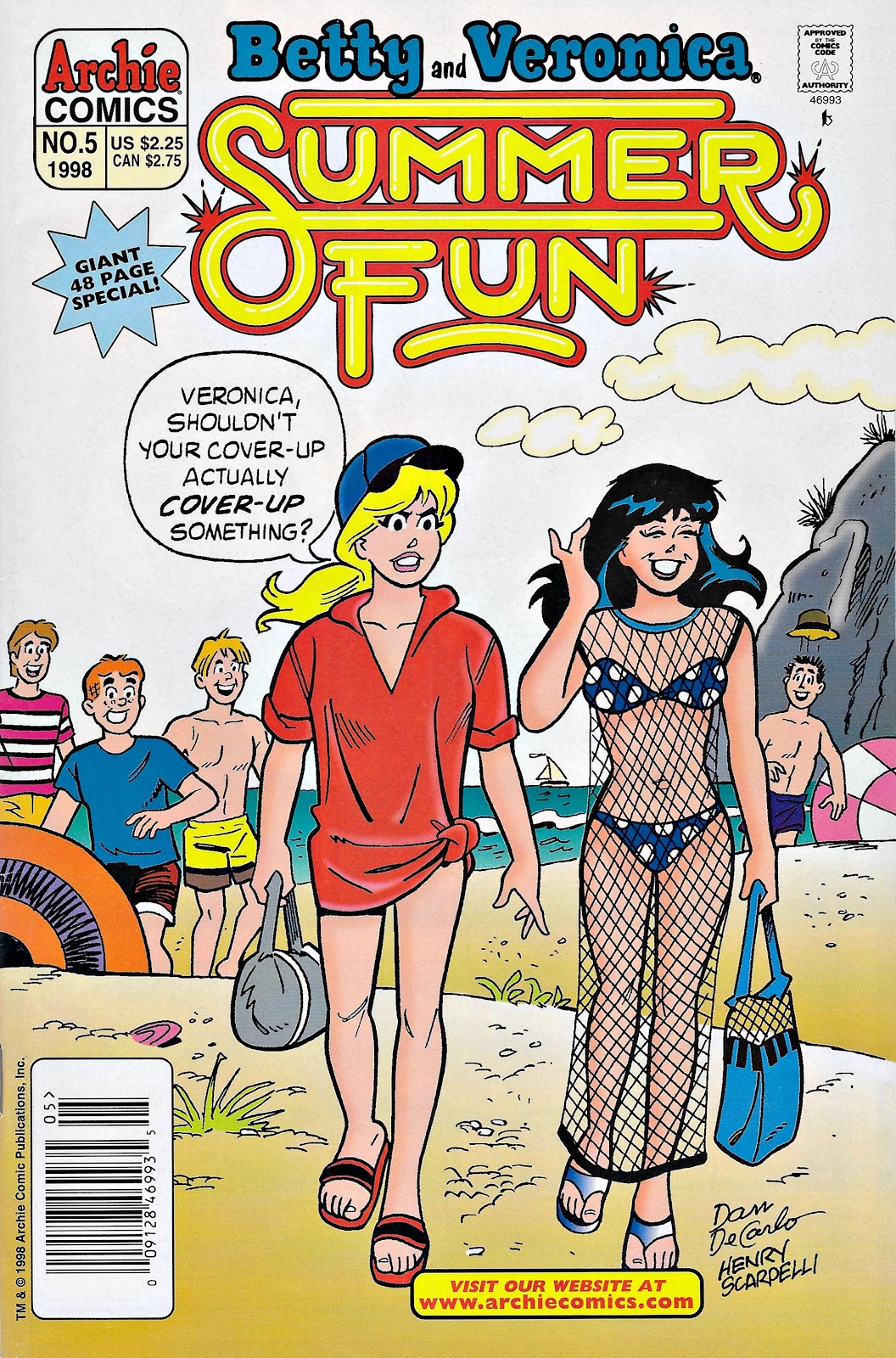 Betty And Veronica: Summer Fun (1994) issue 5 - Page 1