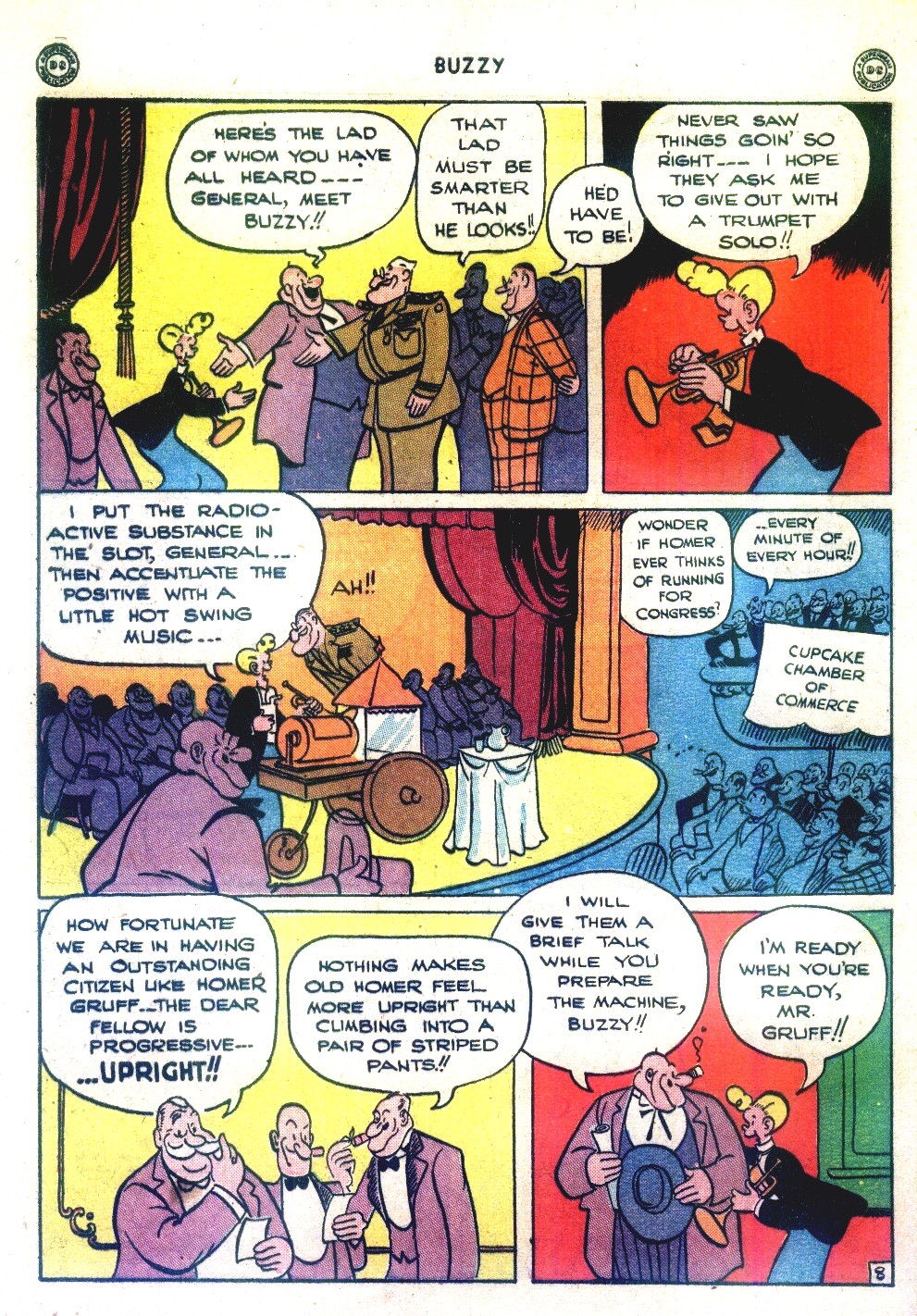 Read online Buzzy comic -  Issue #8 - 10