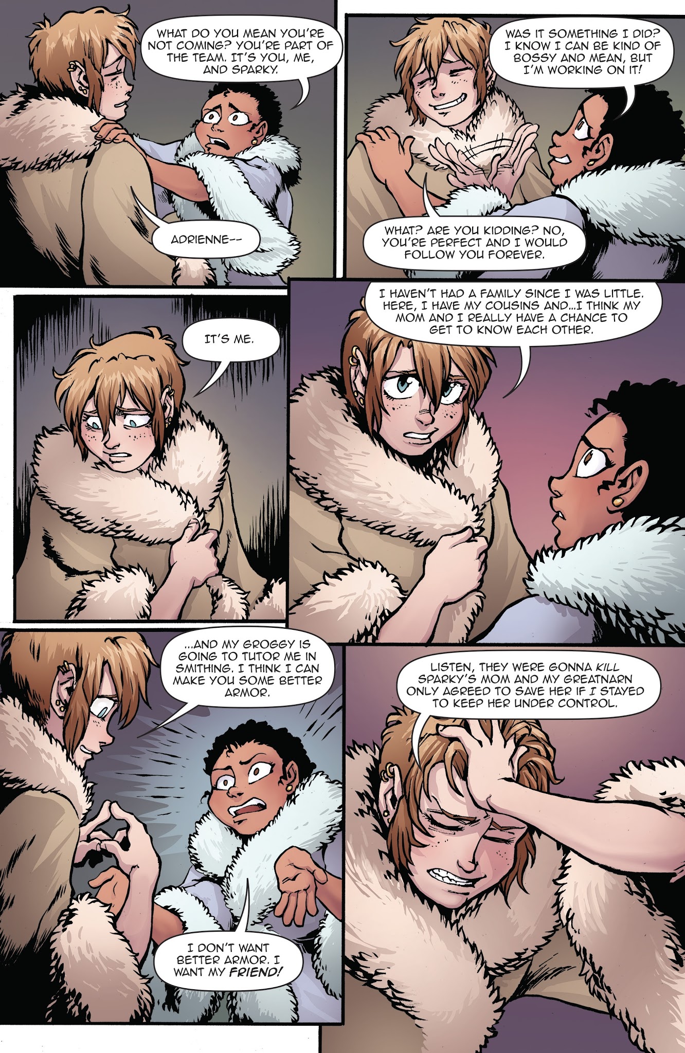 Read online Princeless: Make Yourself (2017) comic -  Issue #3 - 23