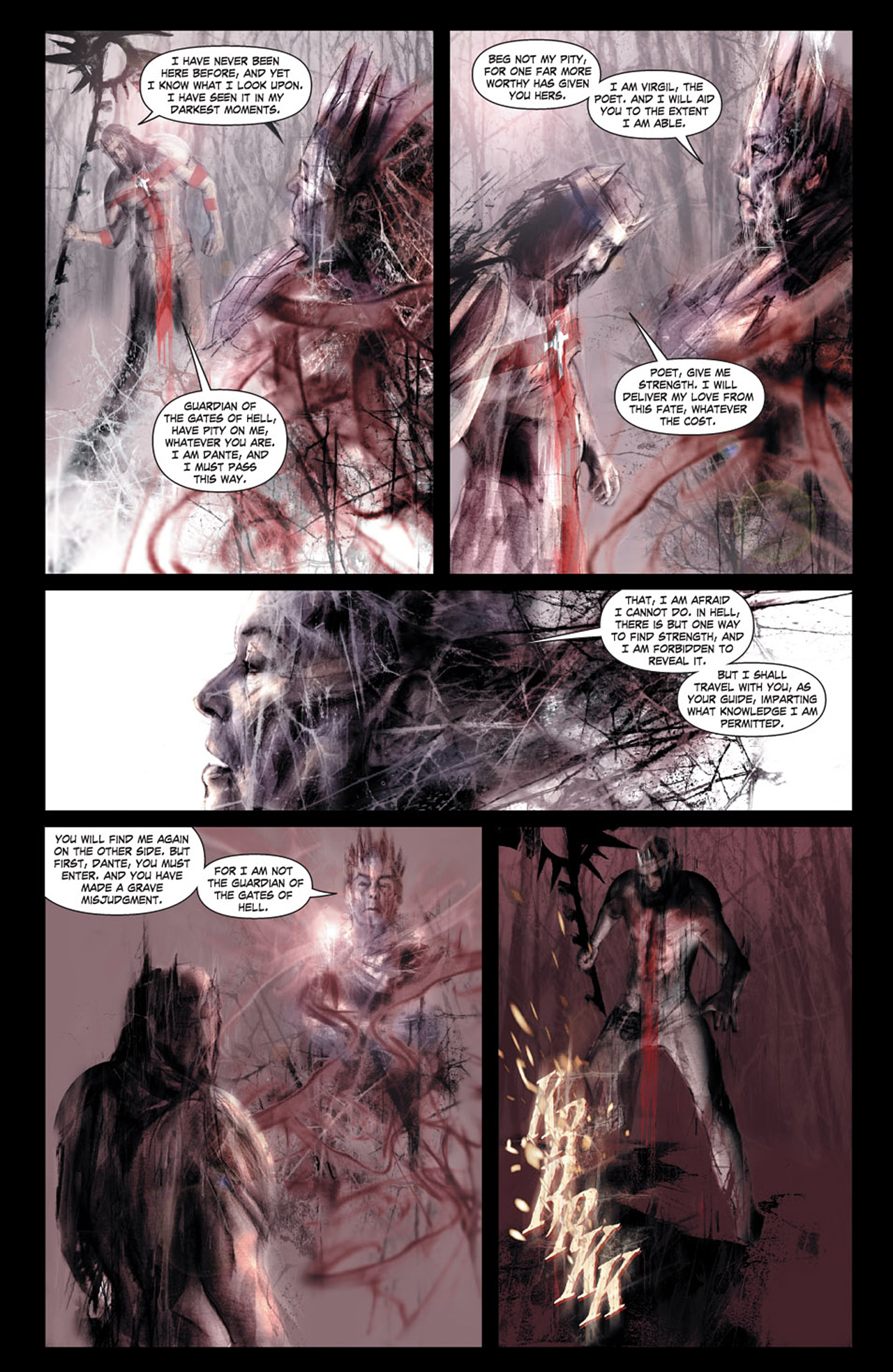 Read online Dante's Inferno comic -  Issue #1 - 19