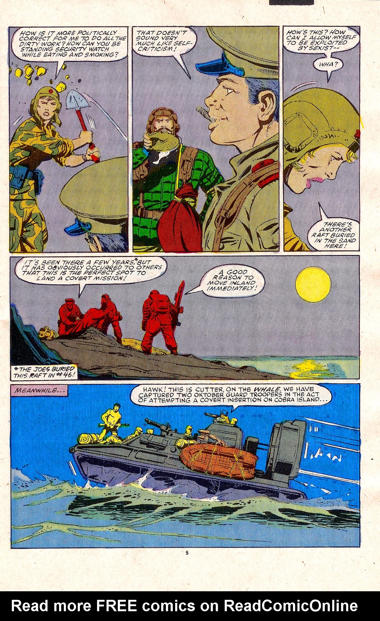 Read online G.I. Joe Yearbook comic -  Issue #4 - 7