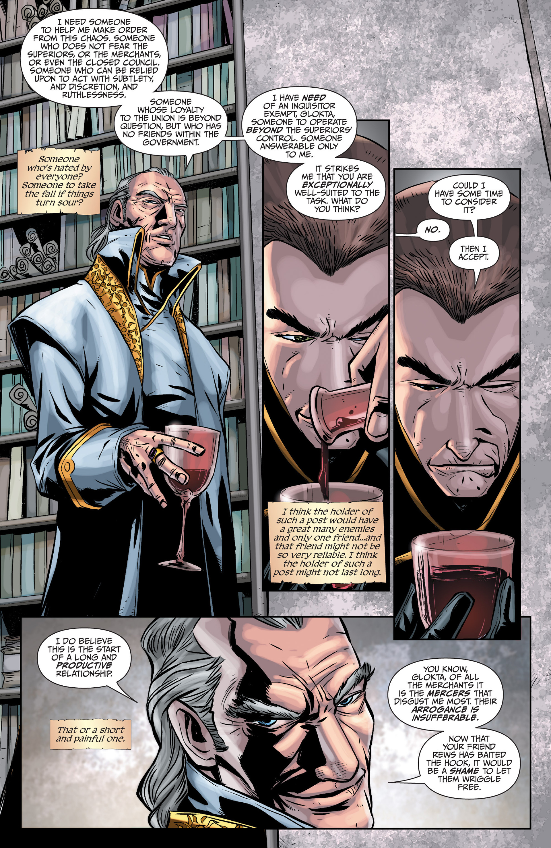 Read online The First Law: The Blade Itself comic -  Issue #3 - 12