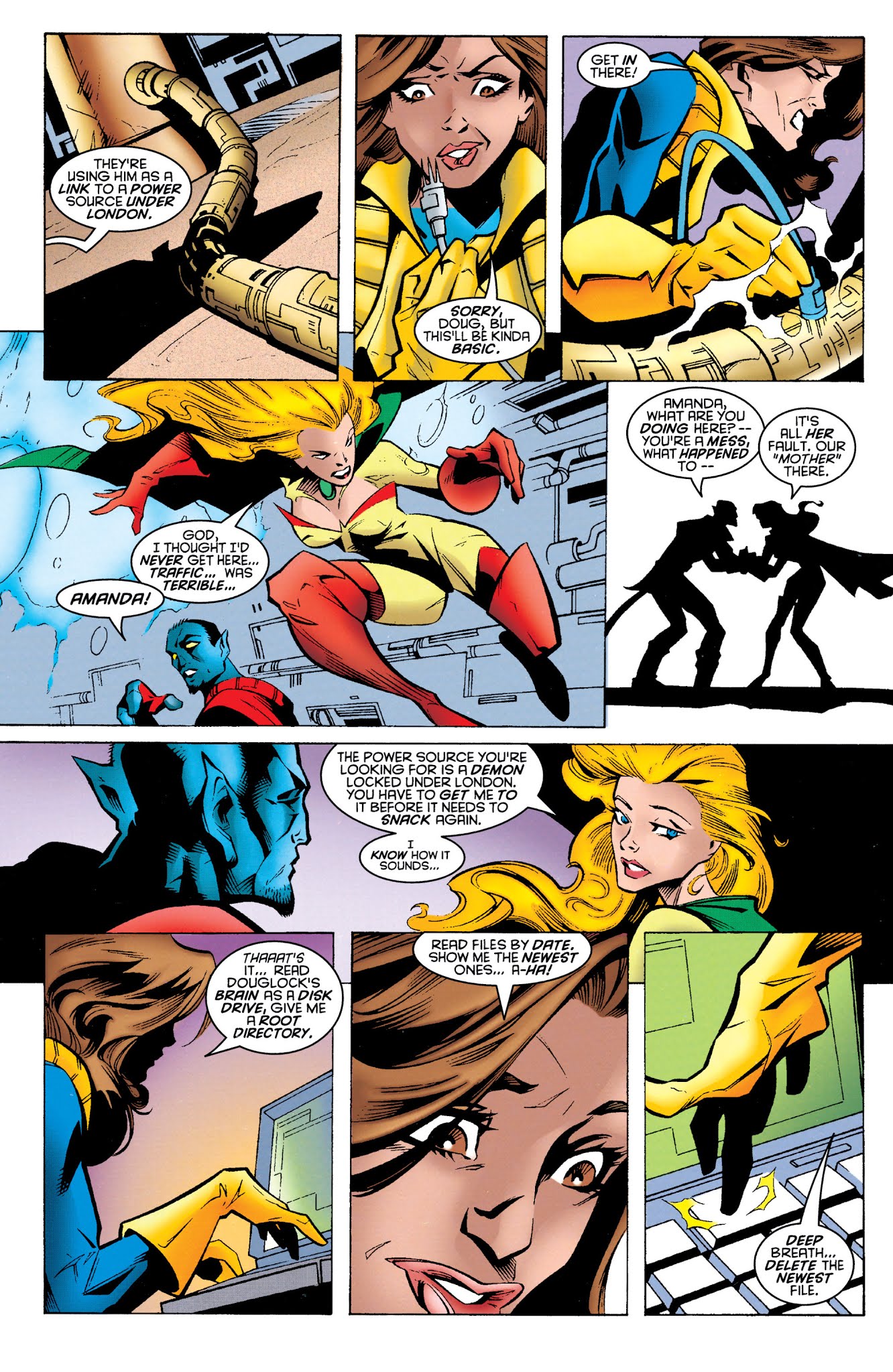 Read online Excalibur Visionaries: Warren Ellis comic -  Issue # TPB 3 (Part 2) - 22