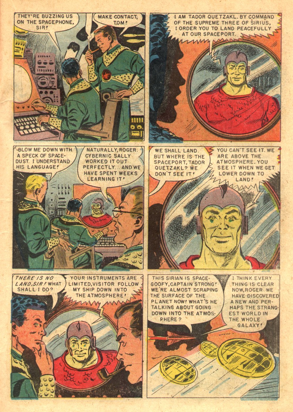 Read online Tom Corbett, Space Cadet comic -  Issue #9 - 19