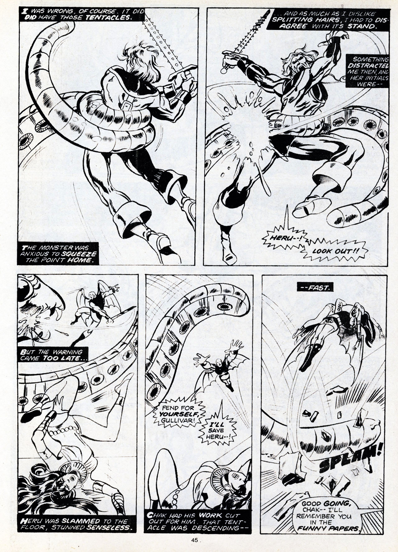 Read online Marvel Super-Heroes (1979) comic -  Issue #385 - 45