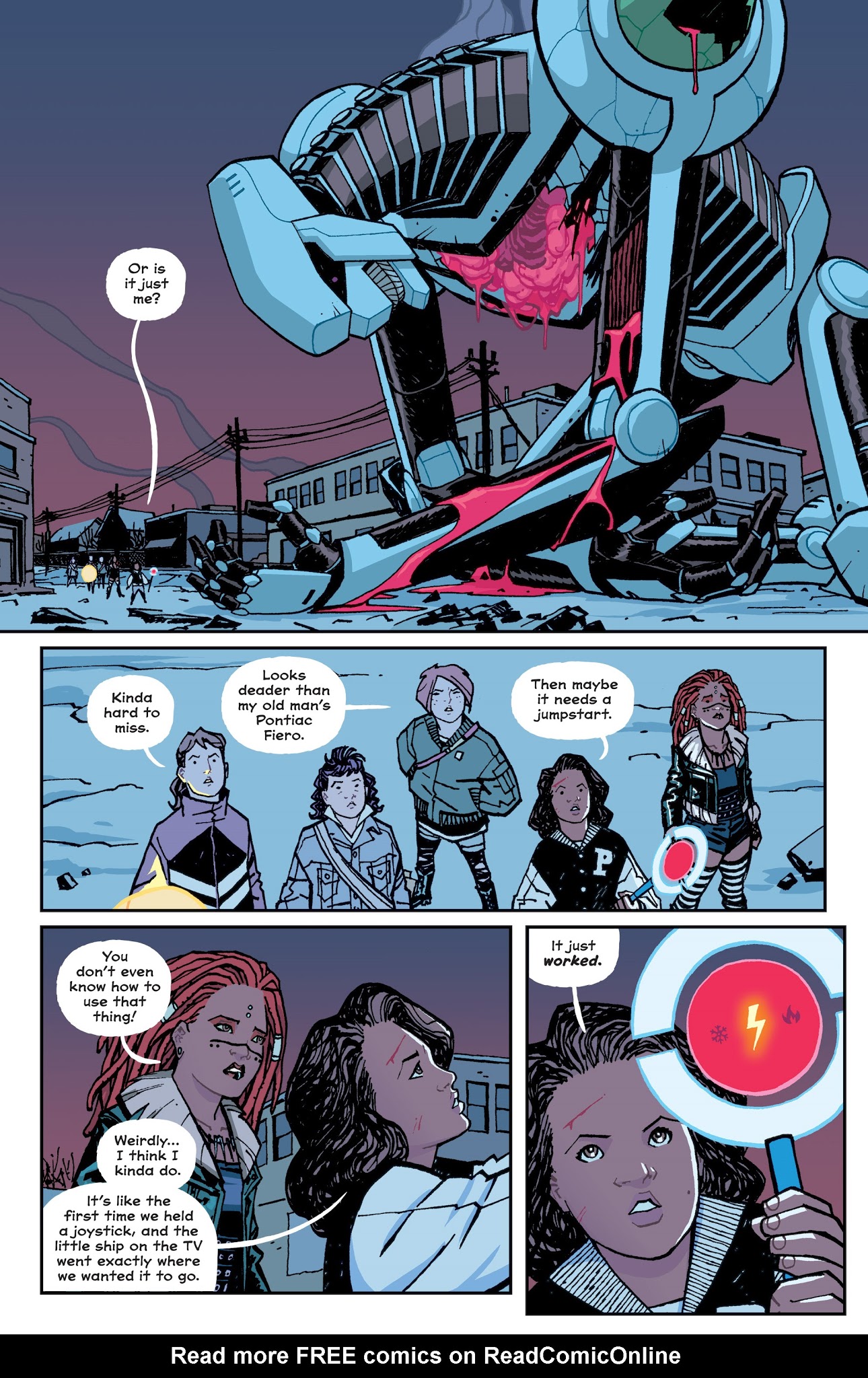 Read online Paper Girls comic -  Issue #20 - 20
