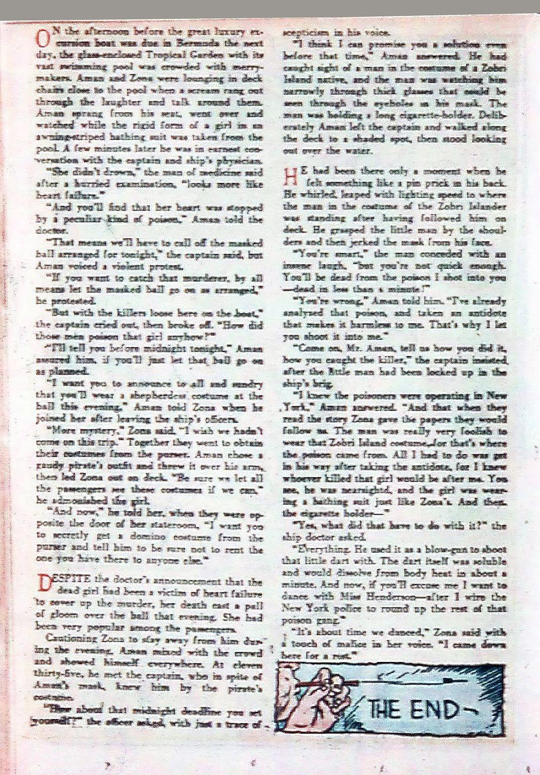 Read online Amazing Man Comics comic -  Issue #17 - 36