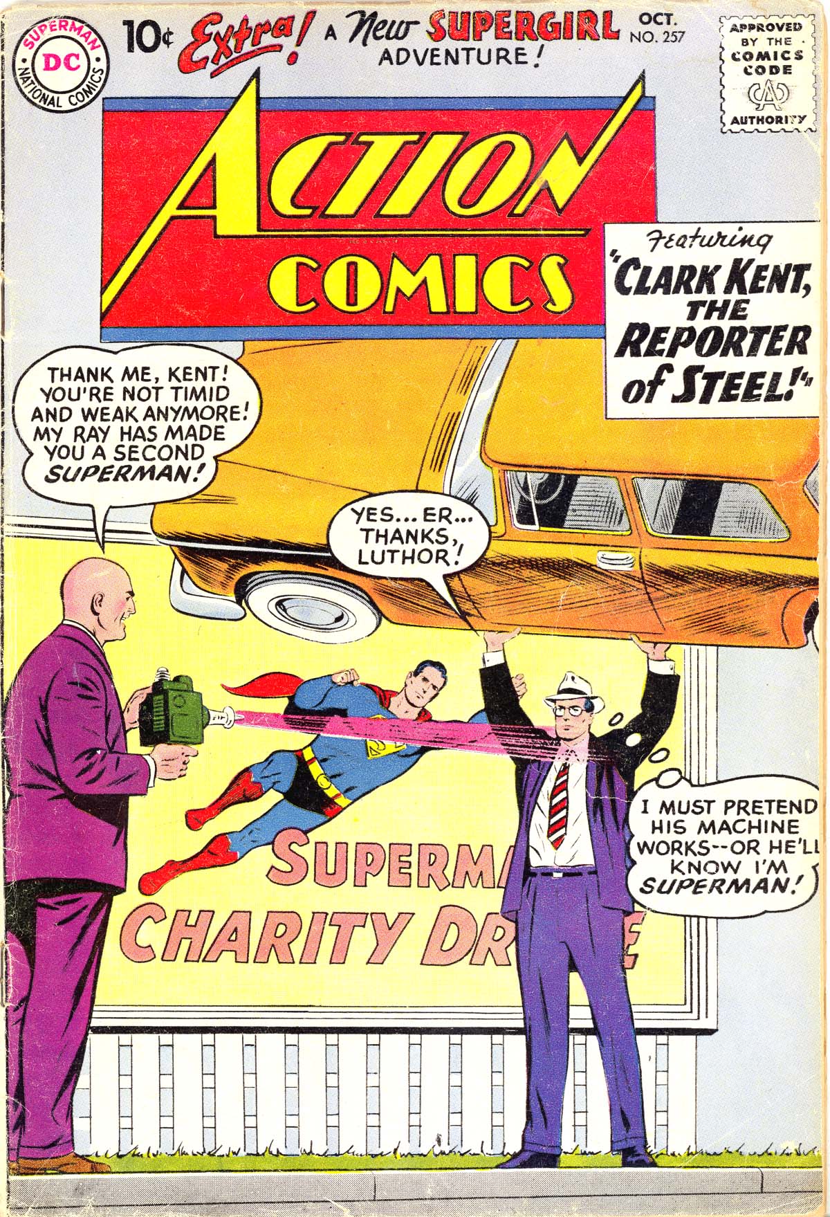 Read online Action Comics (1938) comic -  Issue #257 - 1