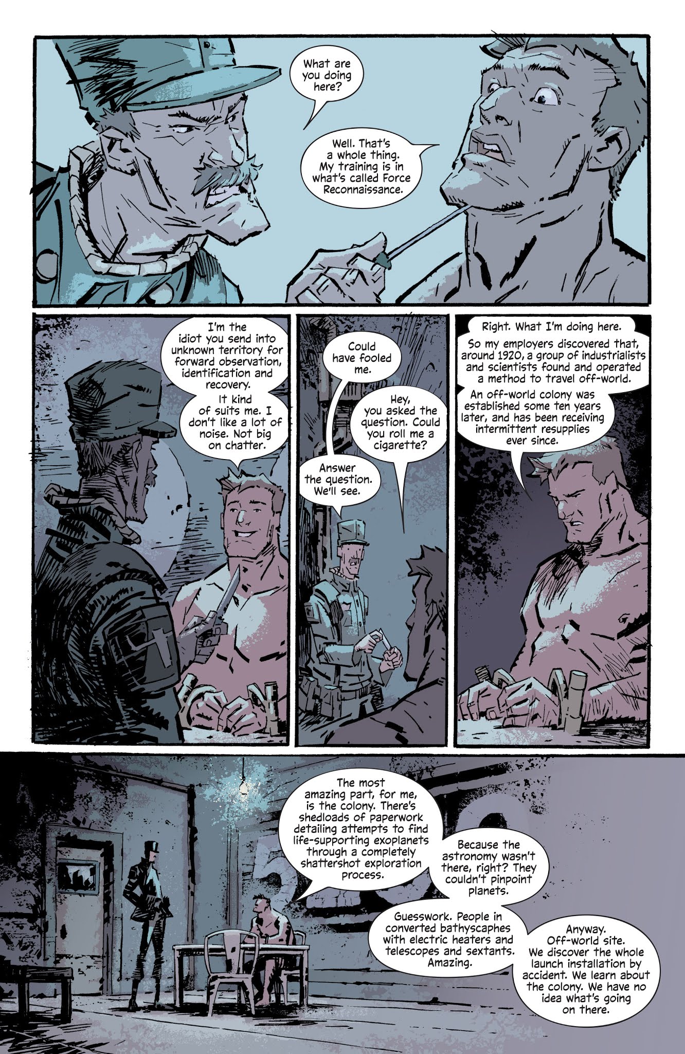 Read online Cemetery Beach comic -  Issue #1 - 4