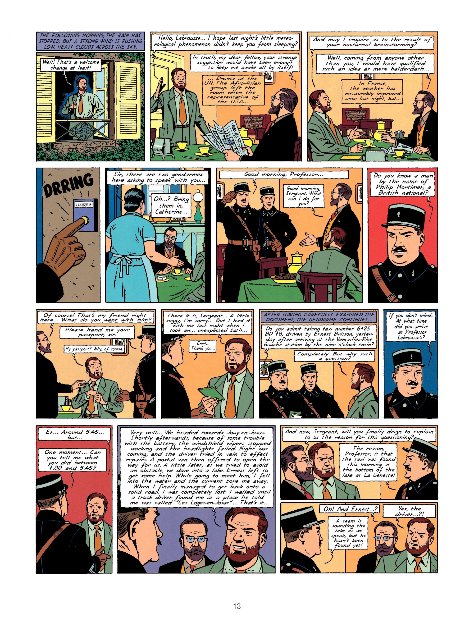 Read online Blake & Mortimer comic -  Issue #6 - 13