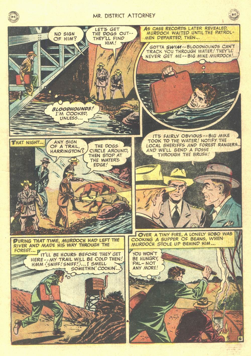 Read online Mr. District Attorney comic -  Issue #10 - 31