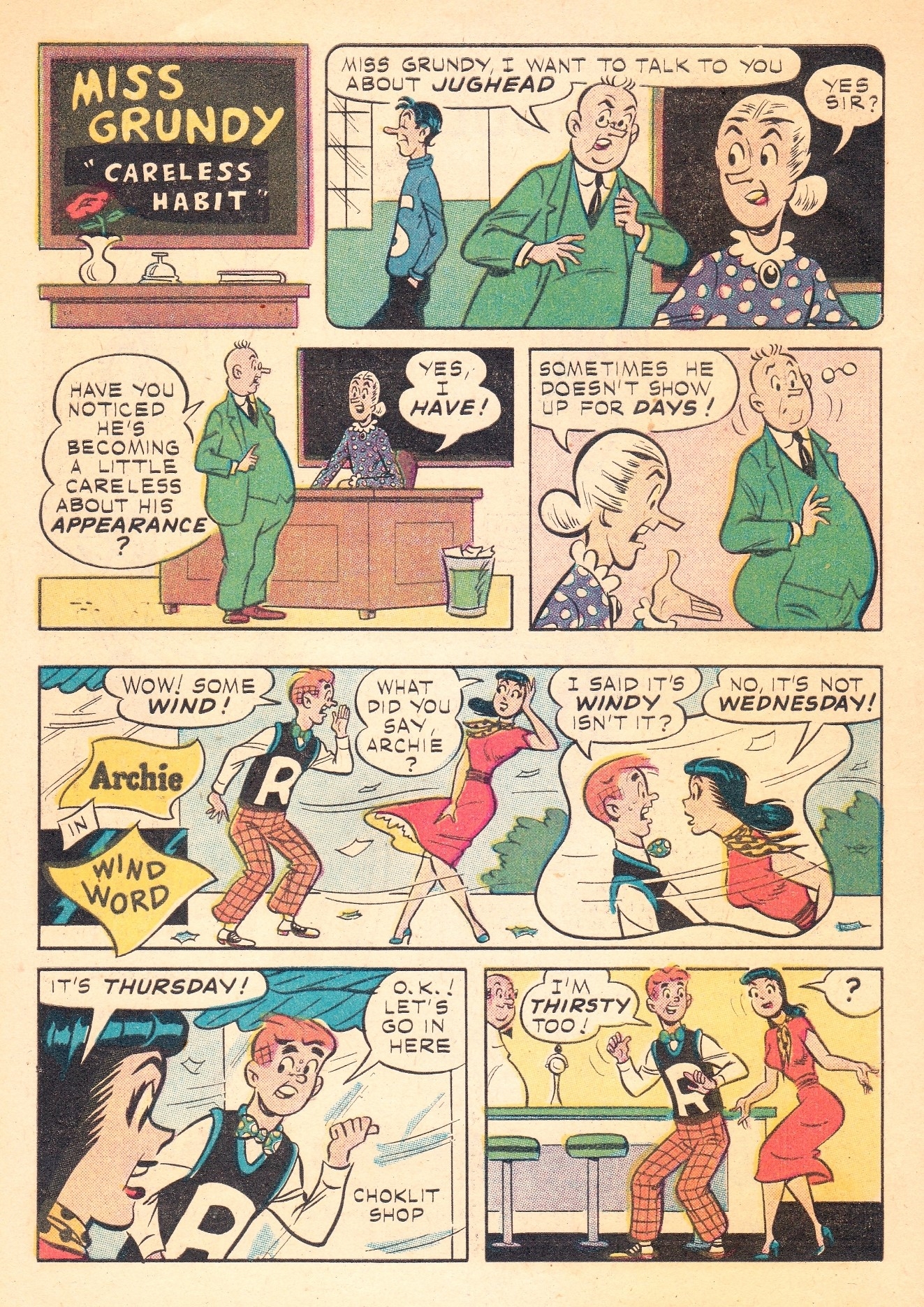 Read online Archie's Joke Book Magazine comic -  Issue #29 - 10