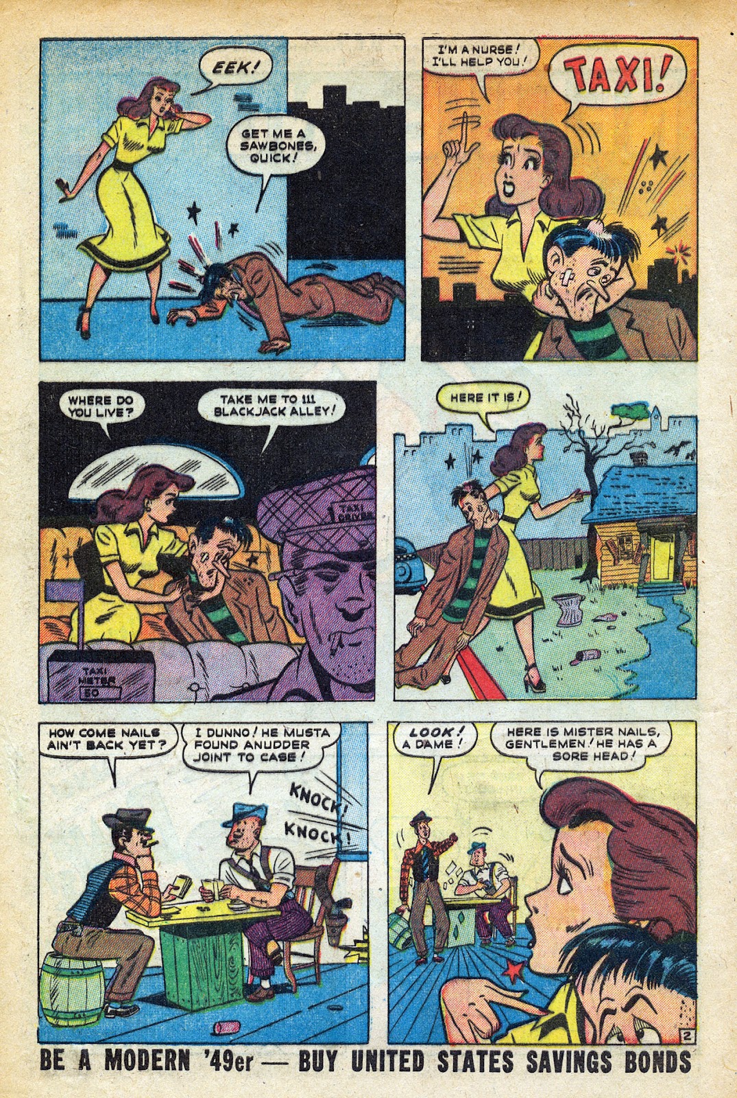 Read online Nellie The Nurse (1945) comic -  Issue #20 - 4