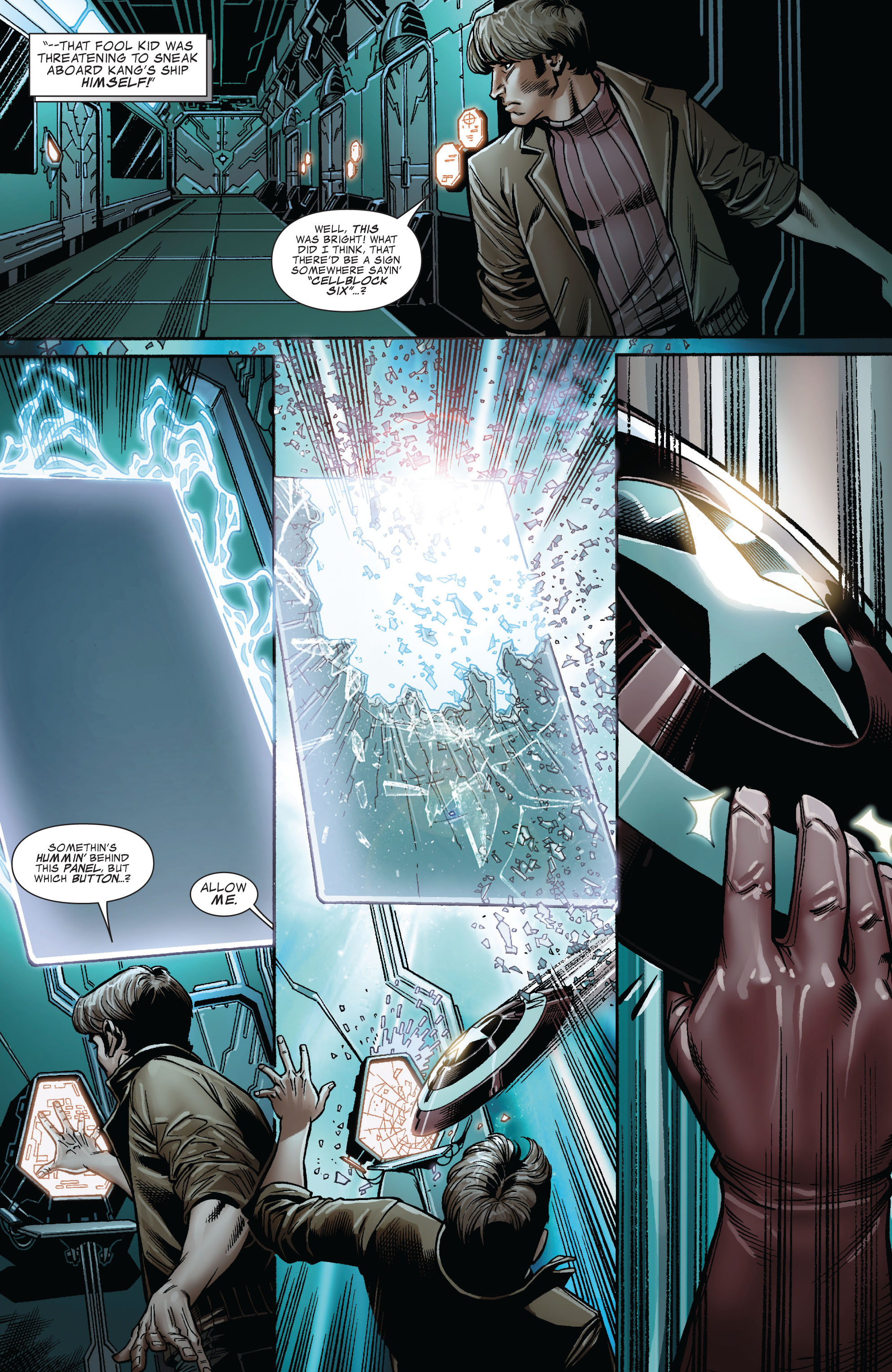 Captain America: Man Out of Time 5 Page 15
