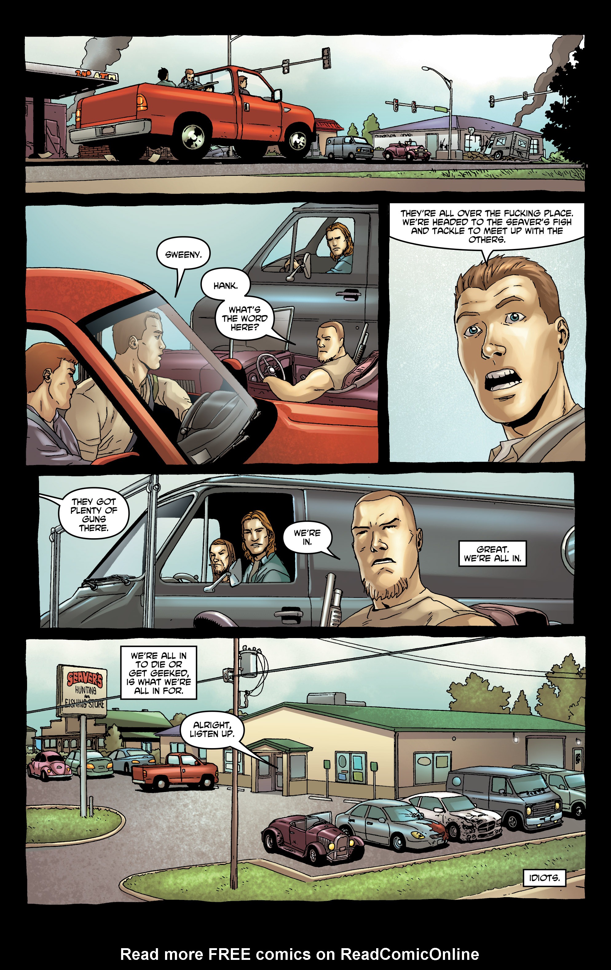 Read online Crossed: Badlands comic -  Issue #11 - 17