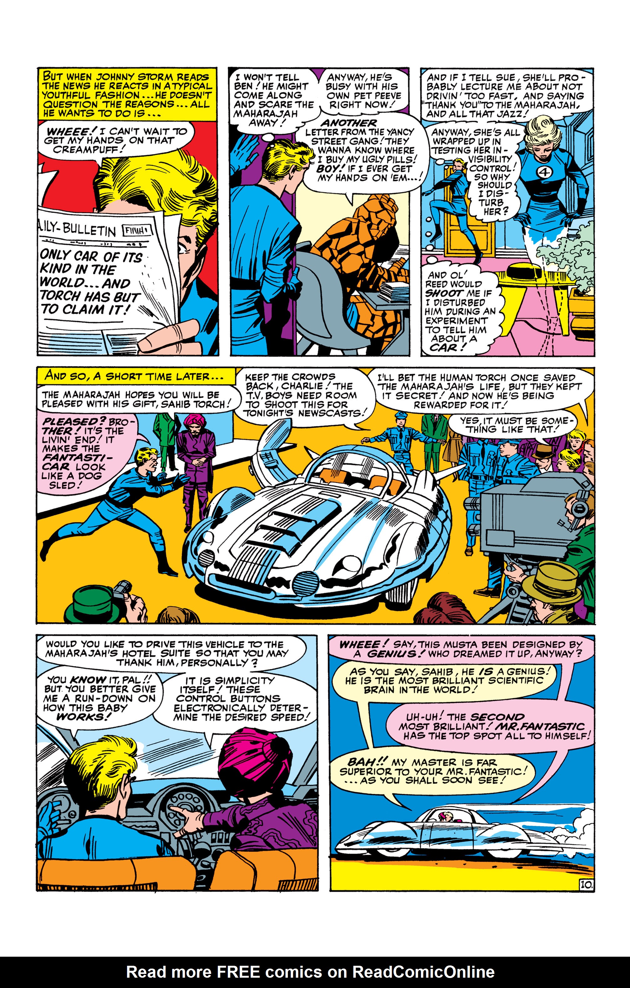 Read online Marvel Masterworks: The Fantastic Four comic -  Issue # TPB 3 (Part 1) - 59