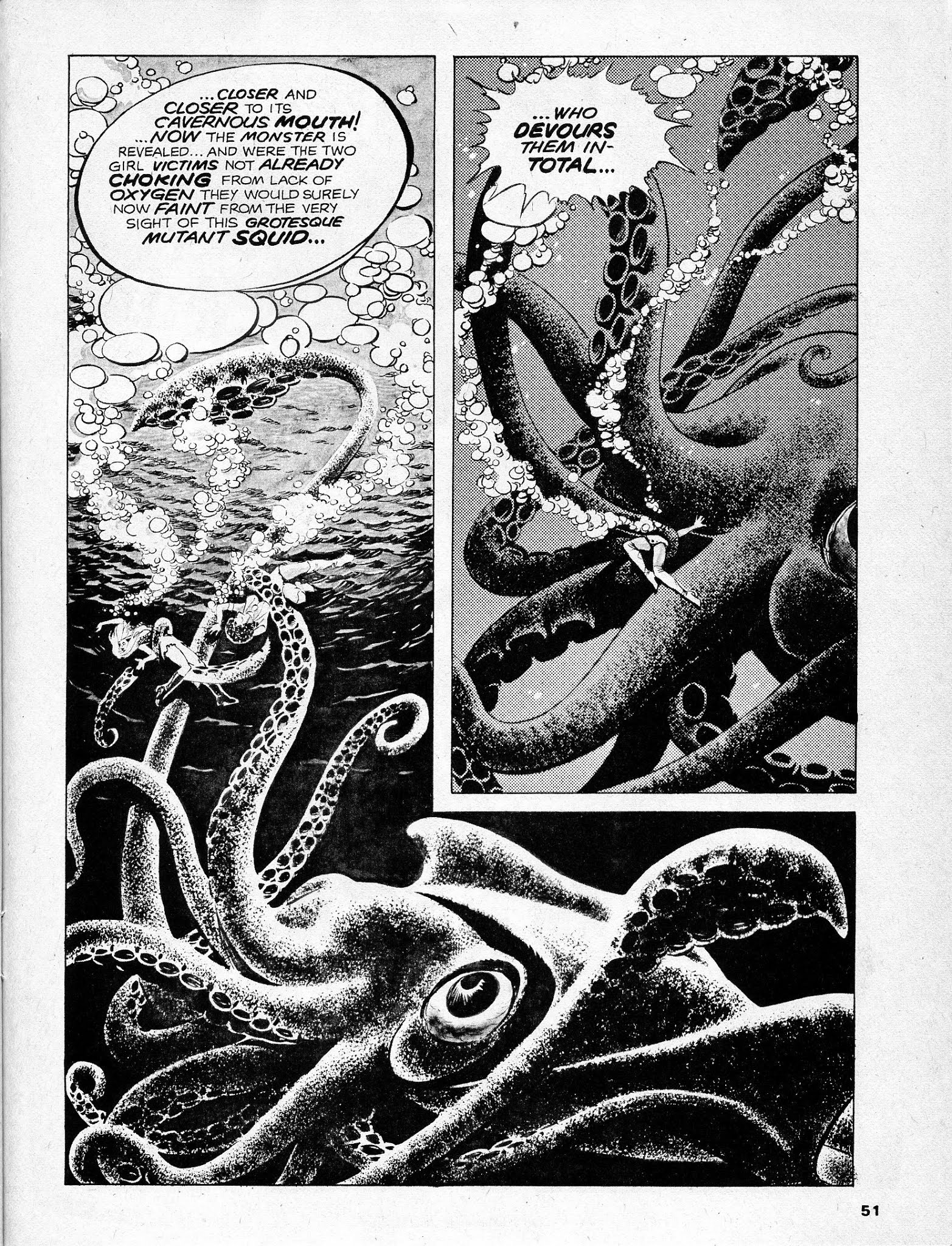 Read online Scream (1973) comic -  Issue #9 - 51
