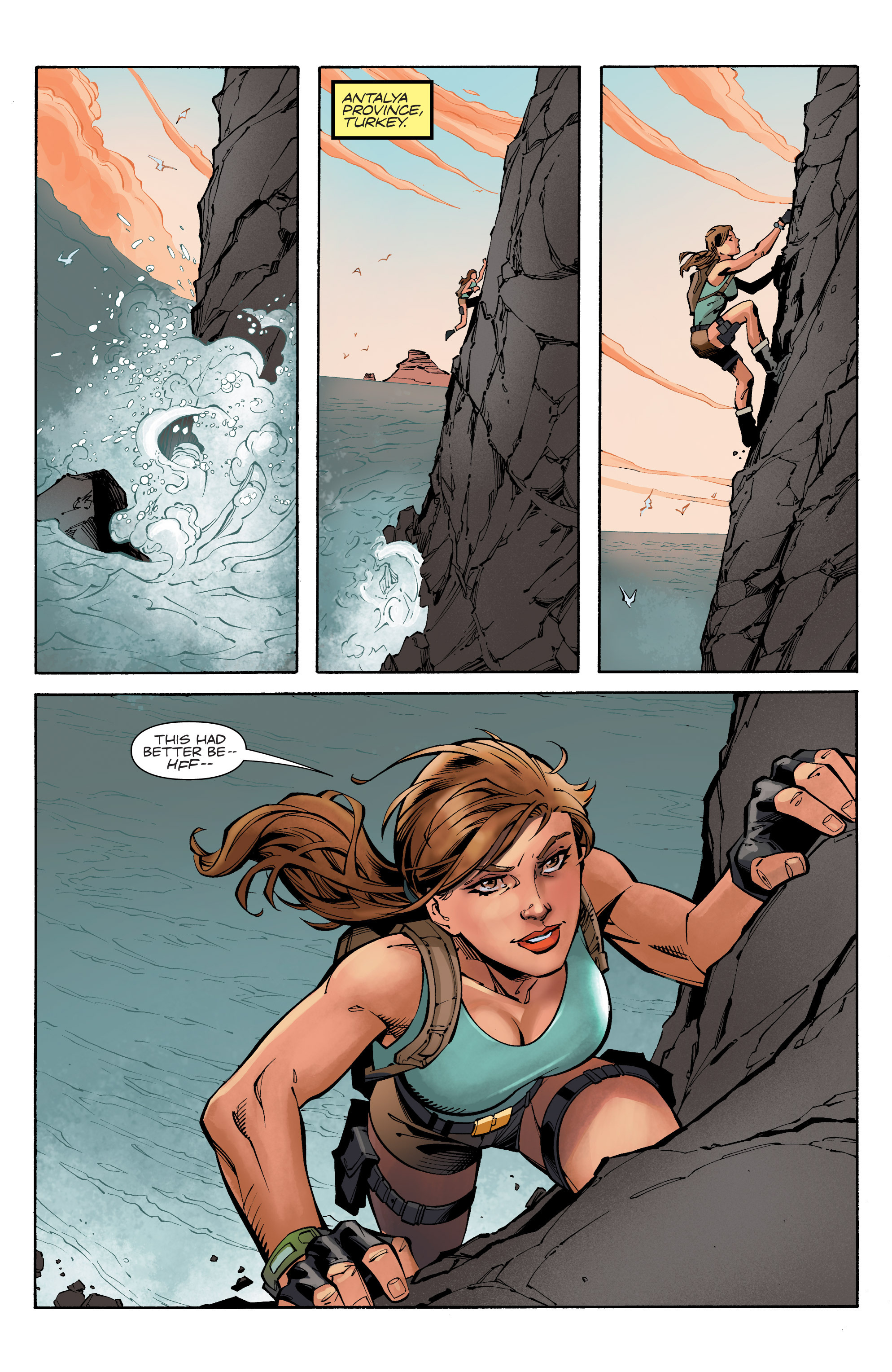 Read online Lara Croft and the Frozen Omen comic -  Issue #1 - 3