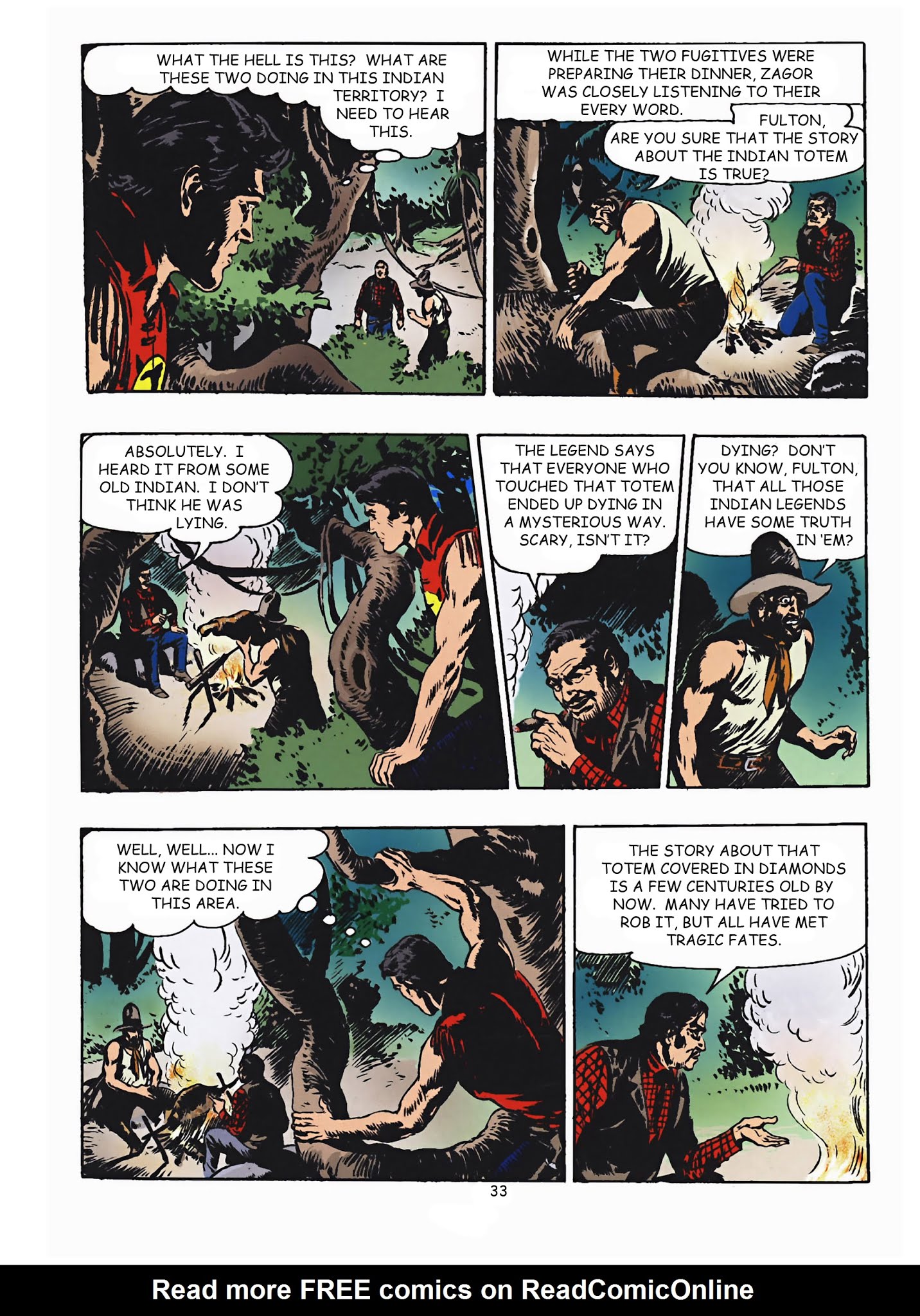 Read online Zenith gigante - Zagor gigante comic -  Issue #2 - 34