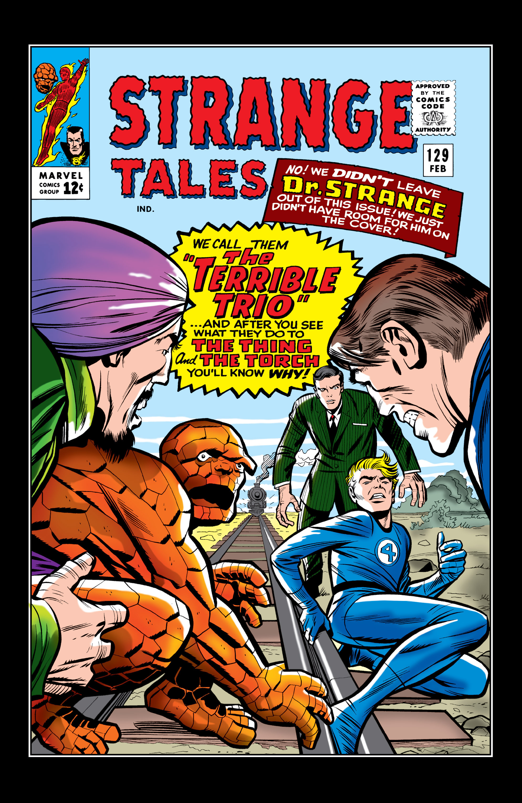 Read online Marvel Masterworks: Doctor Strange comic -  Issue # TPB 1 - 164