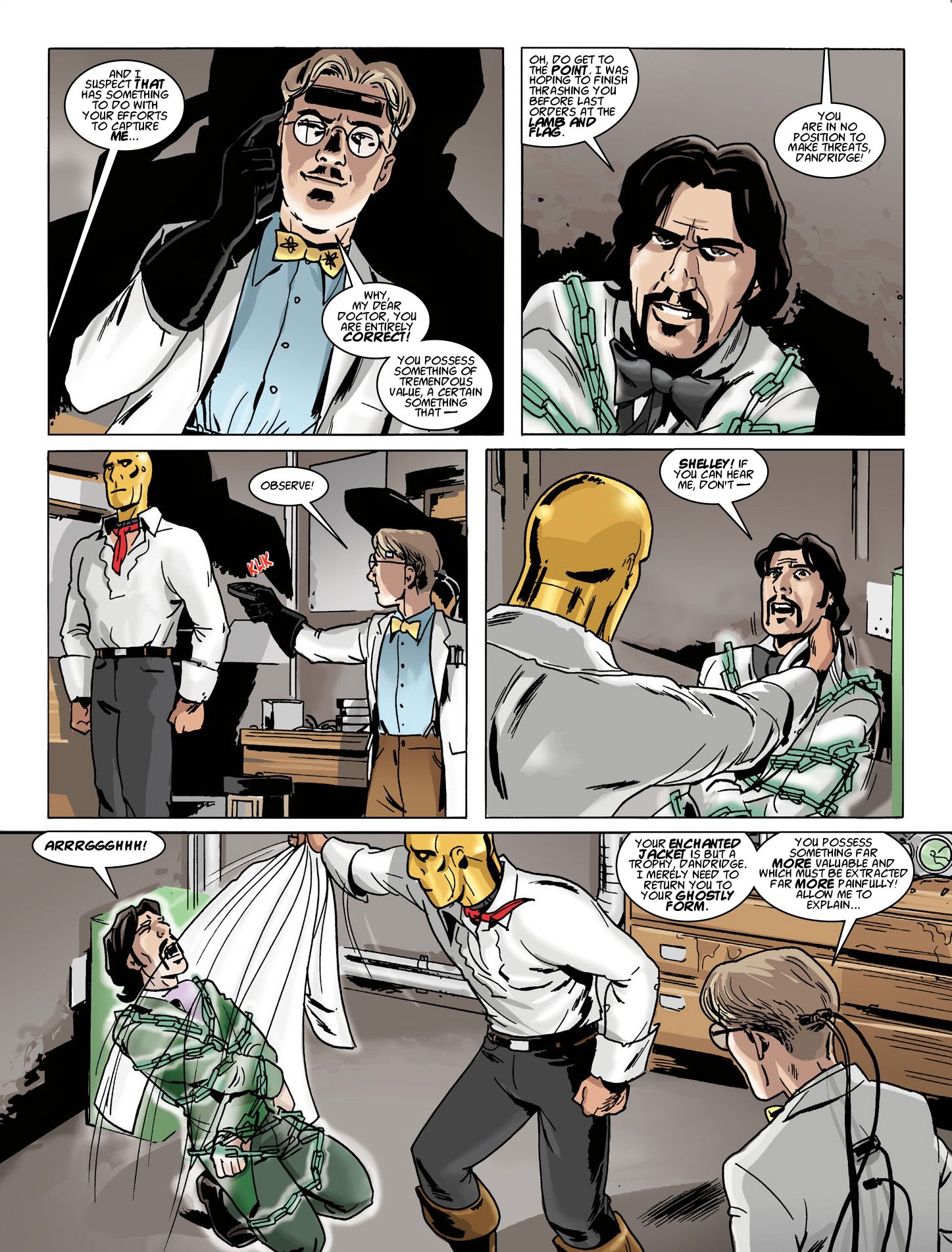 Read online Dandridge: Return of the Chap comic -  Issue # TPB - 96