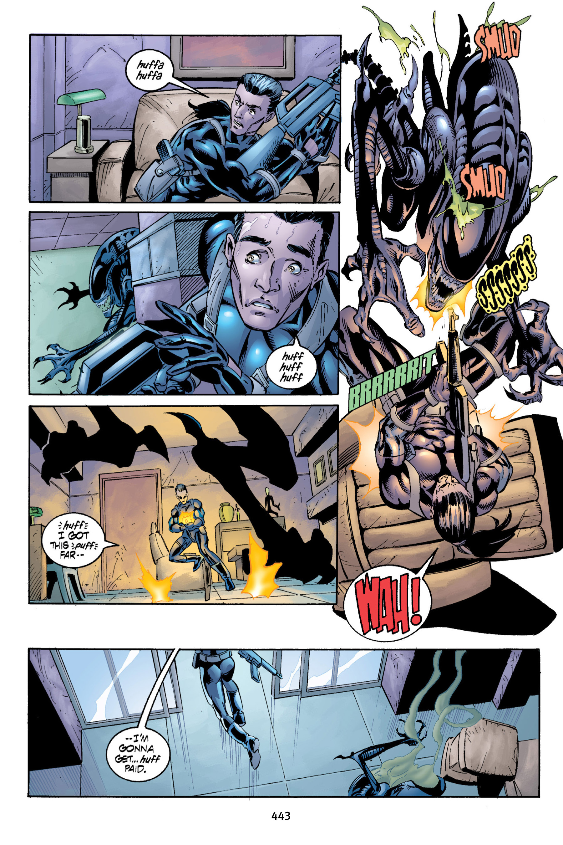 Read online Aliens vs. Predator Omnibus comic -  Issue # _TPB 2 Part 4 - 105