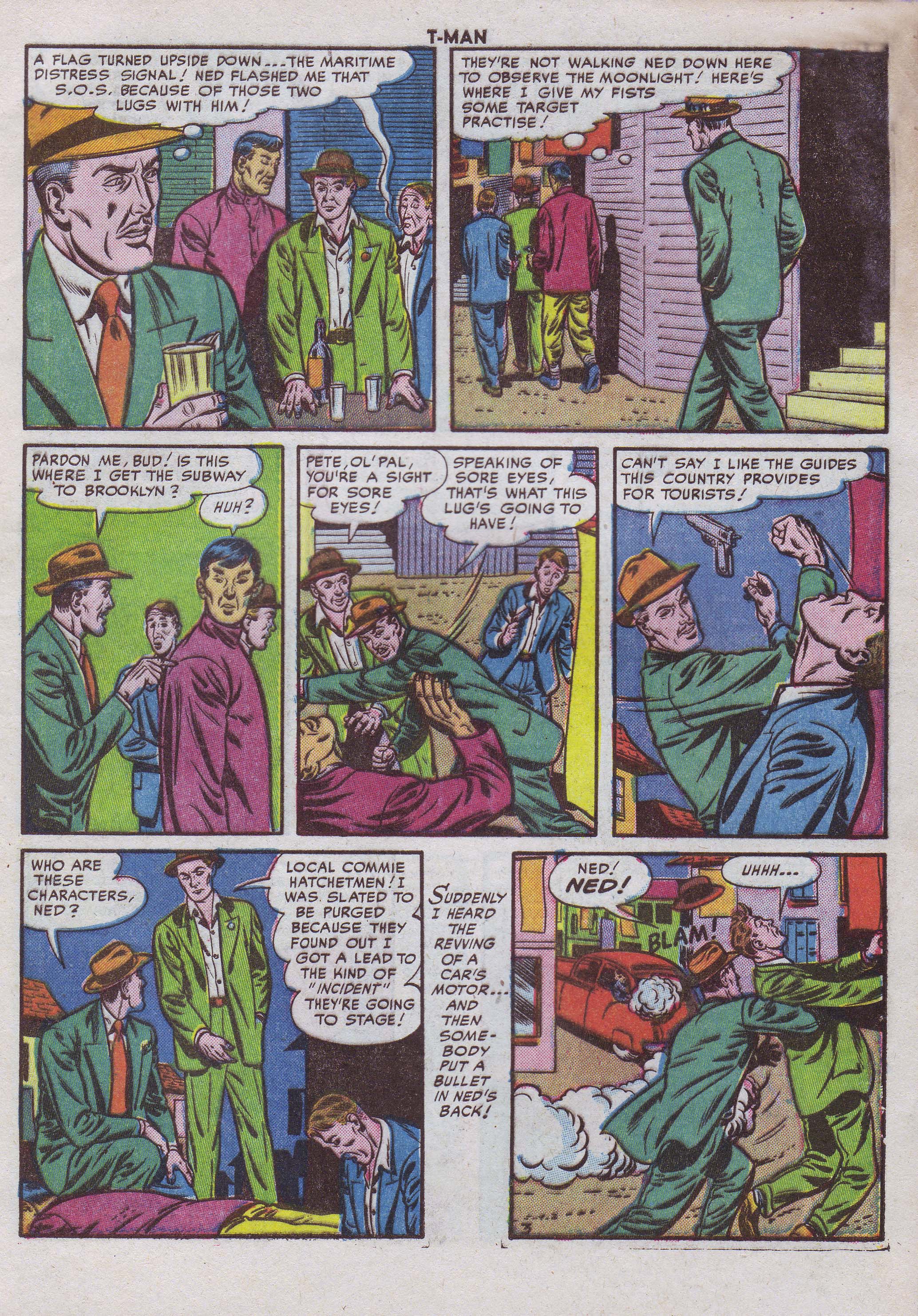 Read online T-Man: World Wide Trouble Shooter comic -  Issue #8 - 5